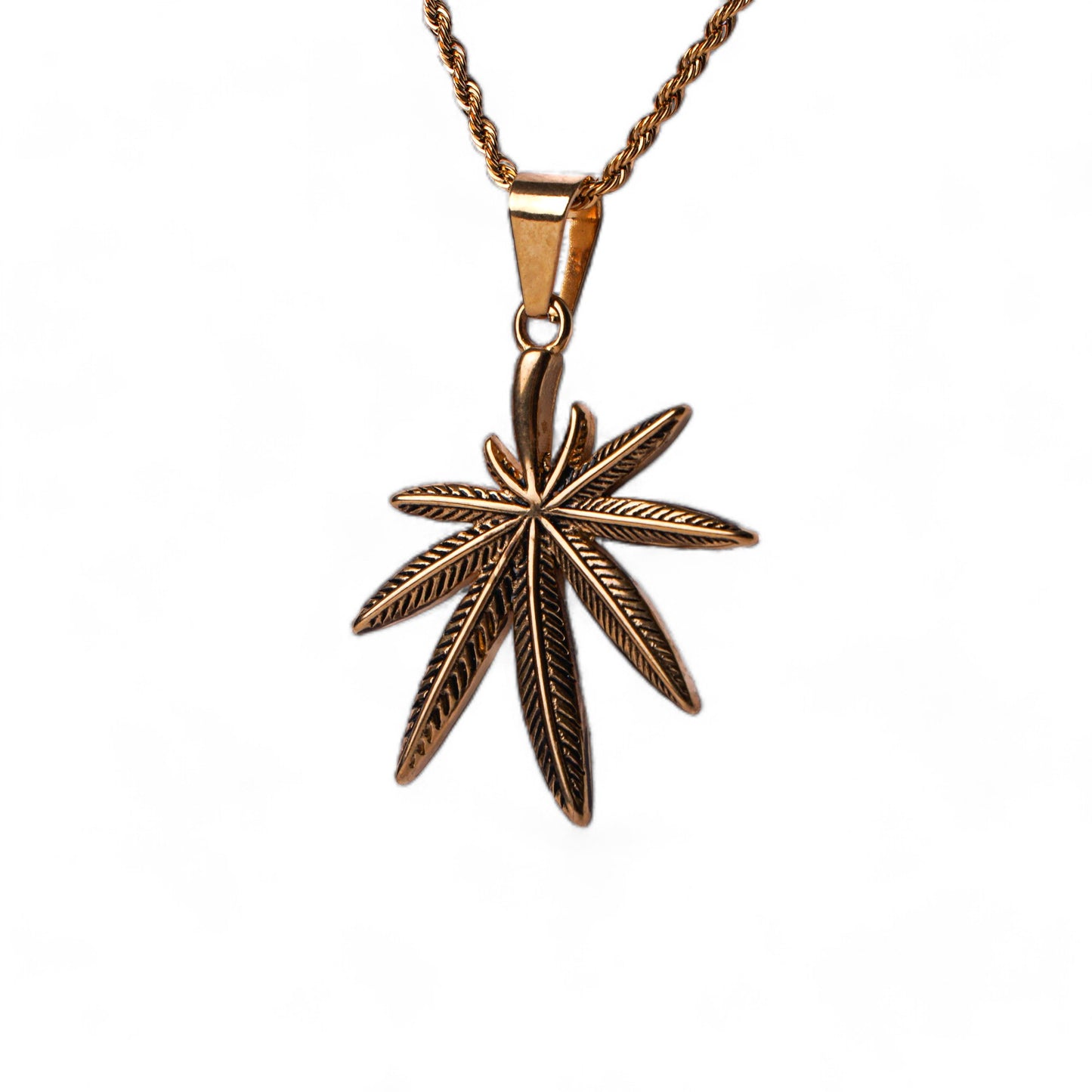 Gold Leaf Pendant LVRG