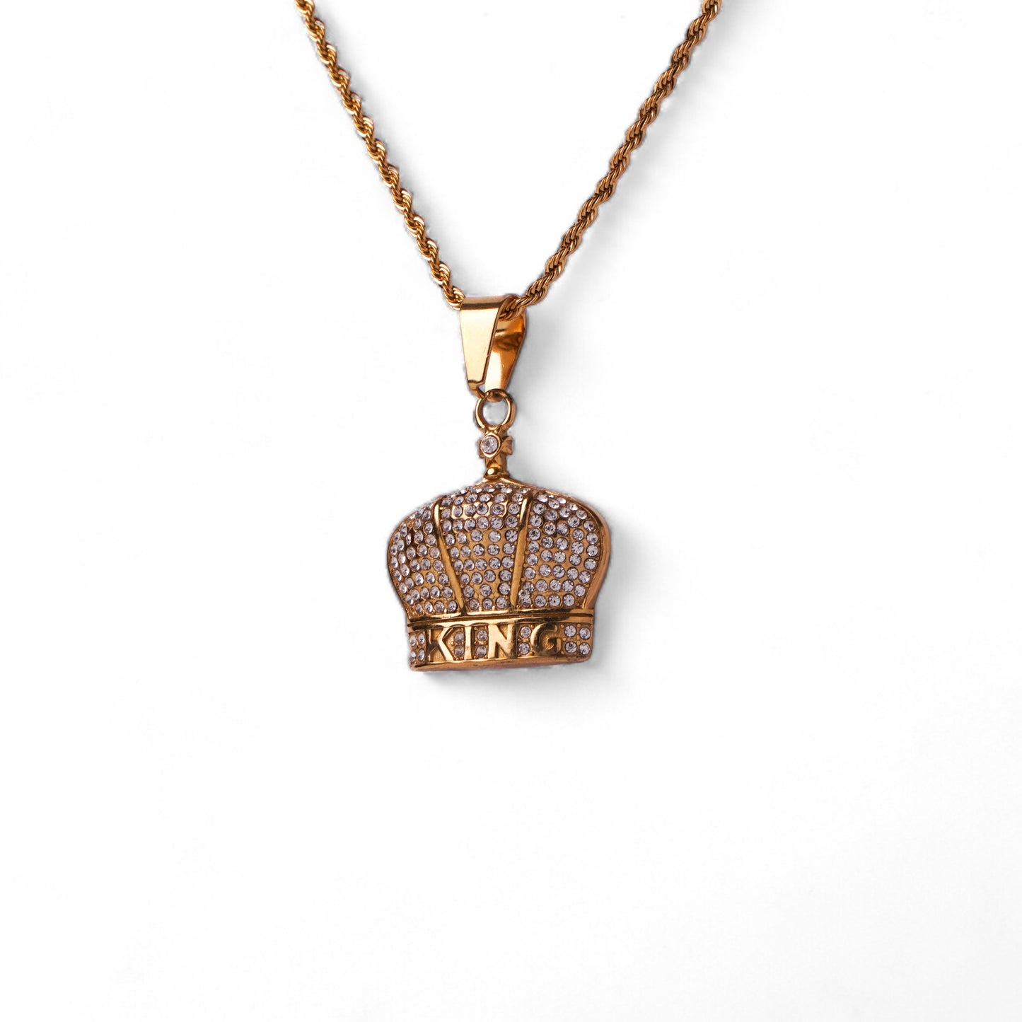 Iced Crown Pendant LVRG