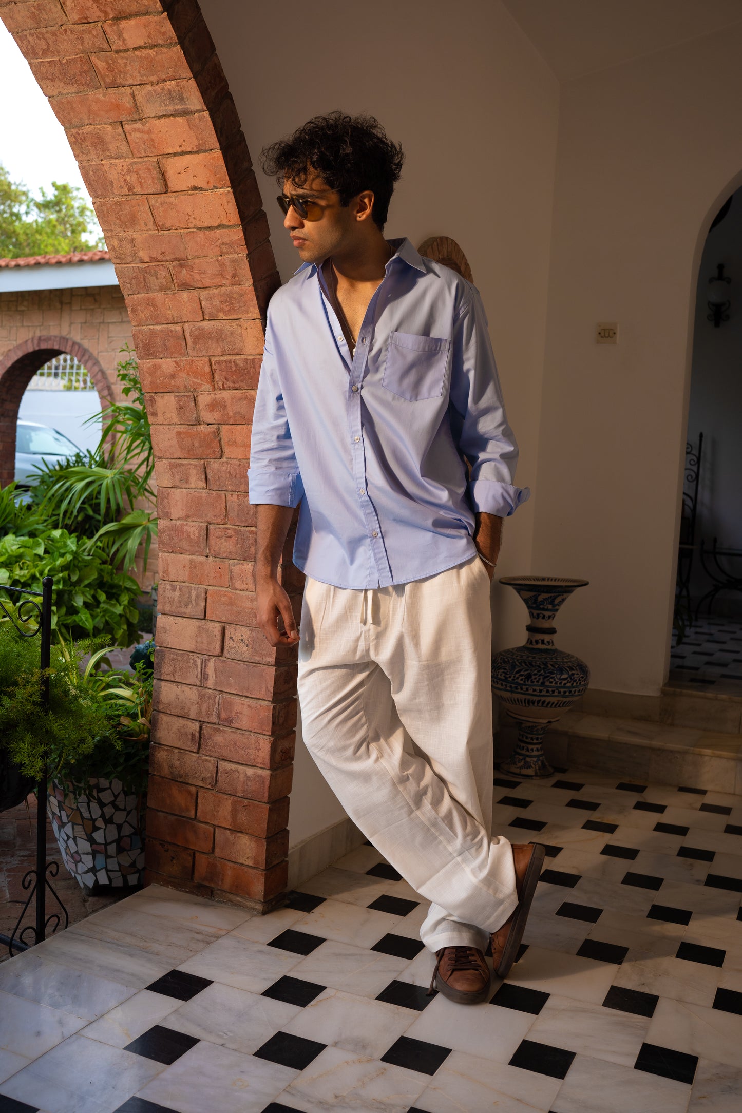 Men's 100% Linen Pants