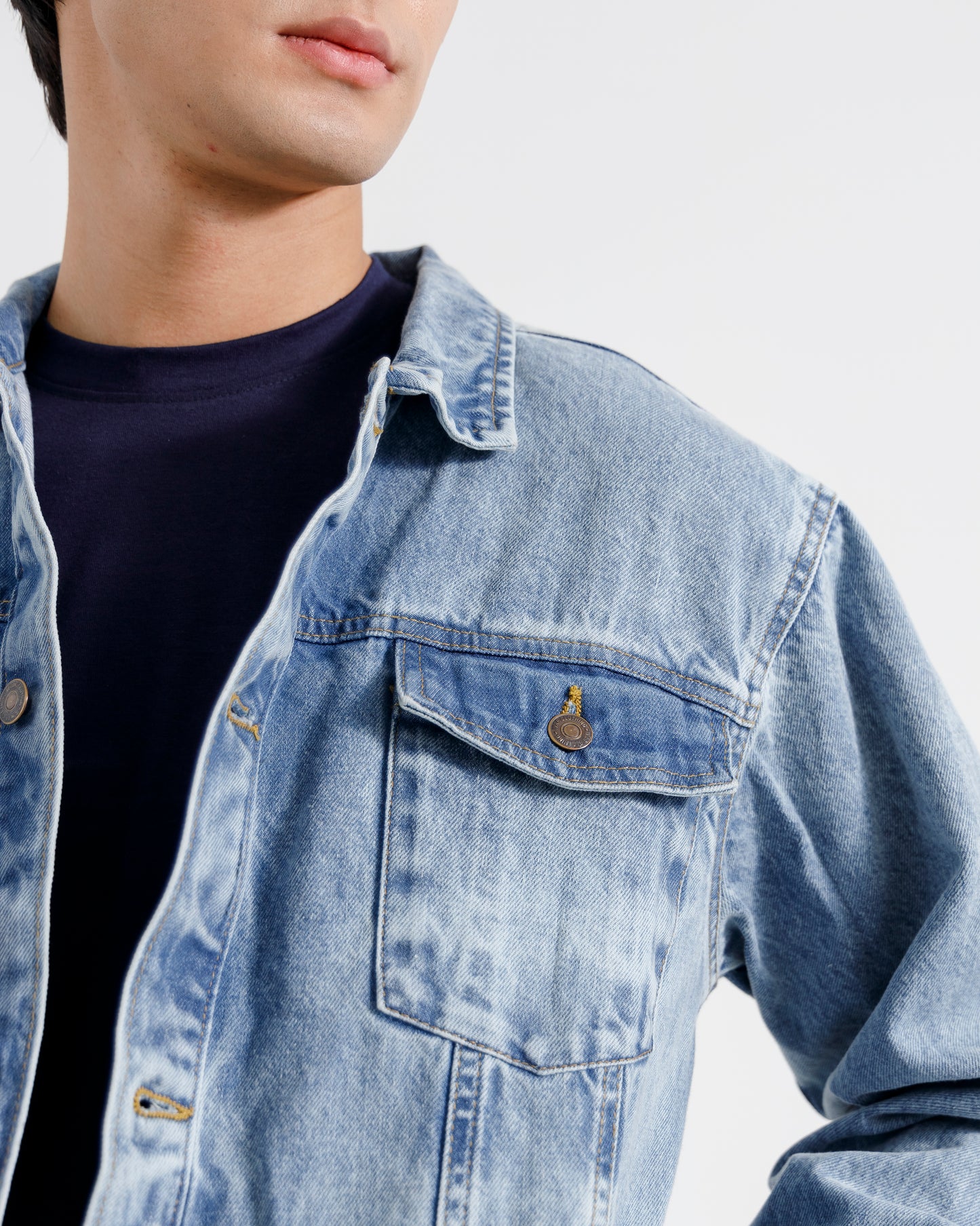 Basic Jacket - Denim Blue