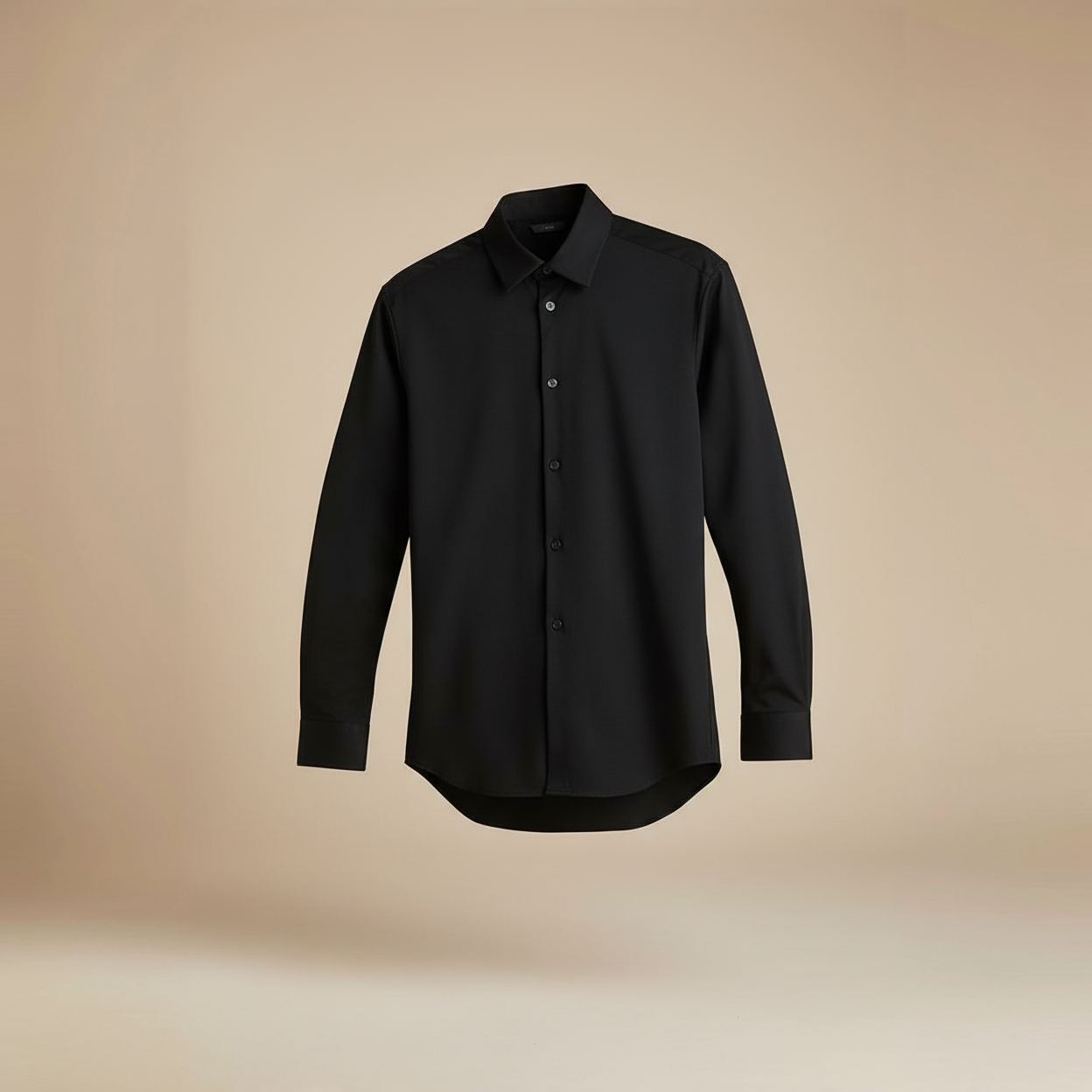 Men's Cotton Shirt Black