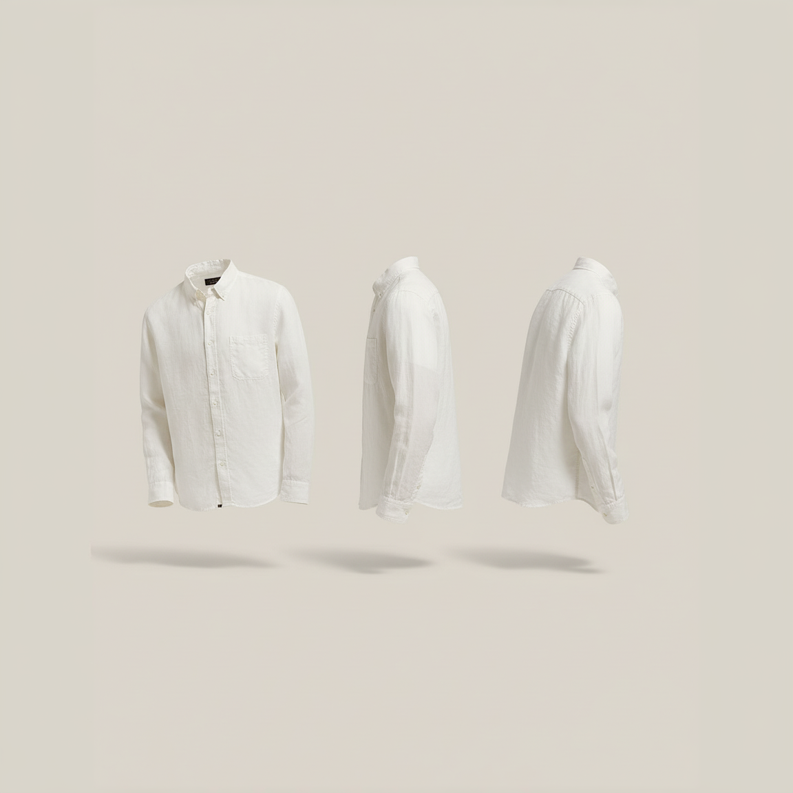 Men's 100% Linen Shirt