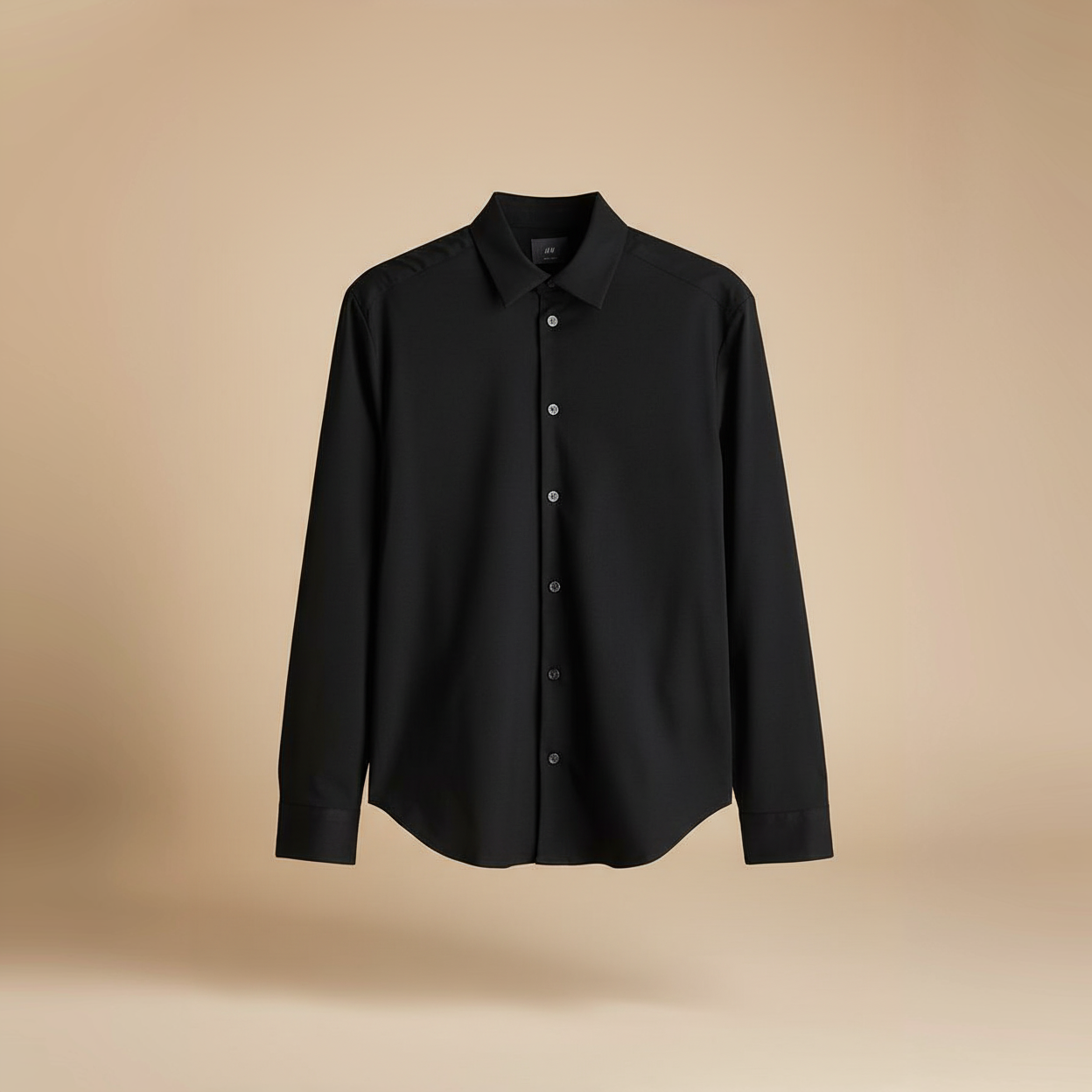 Men's Cotton Shirt Black