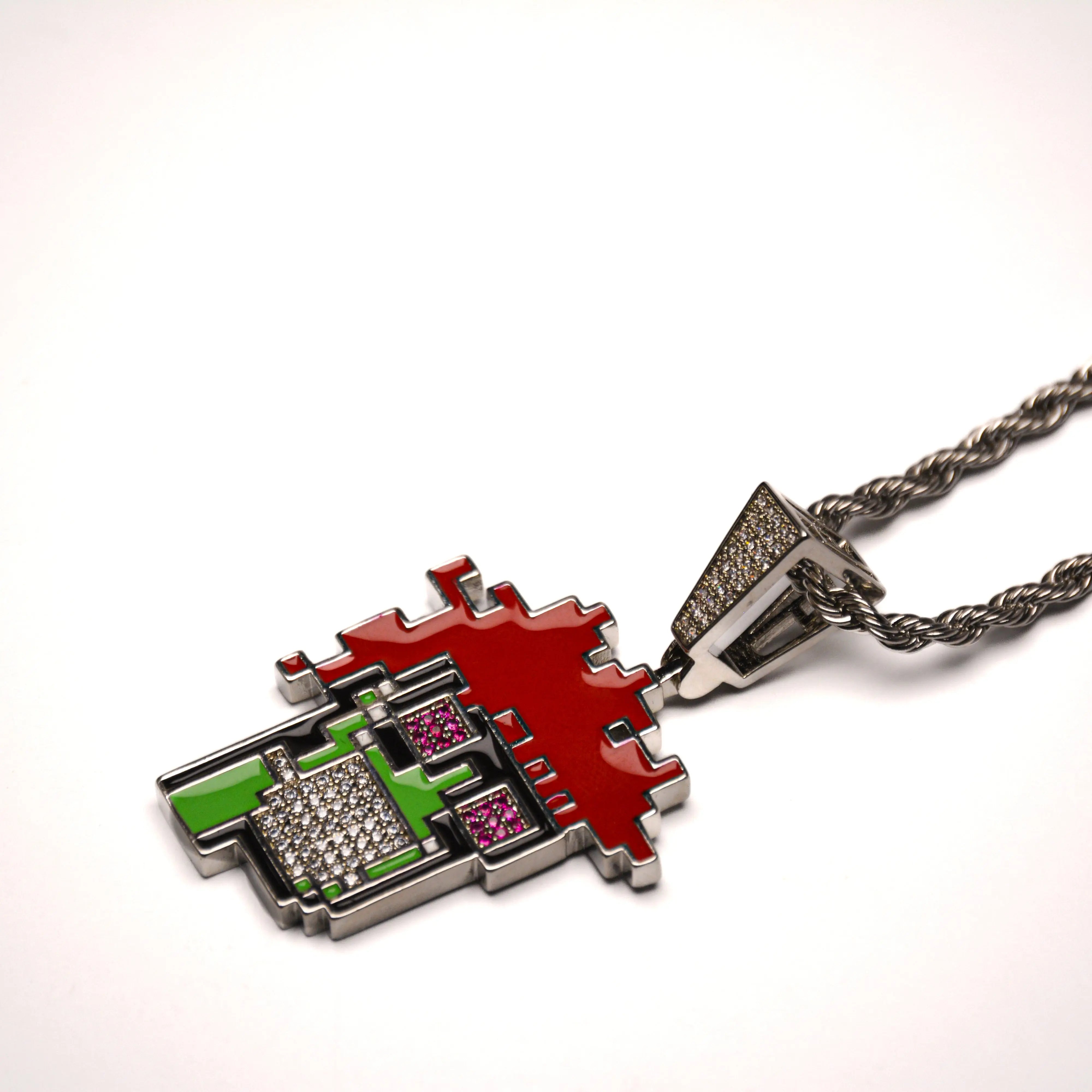 Crazy Hair CryptoPunk Pendant NFT