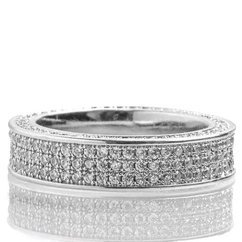 Cubic Frosted ring LVRG