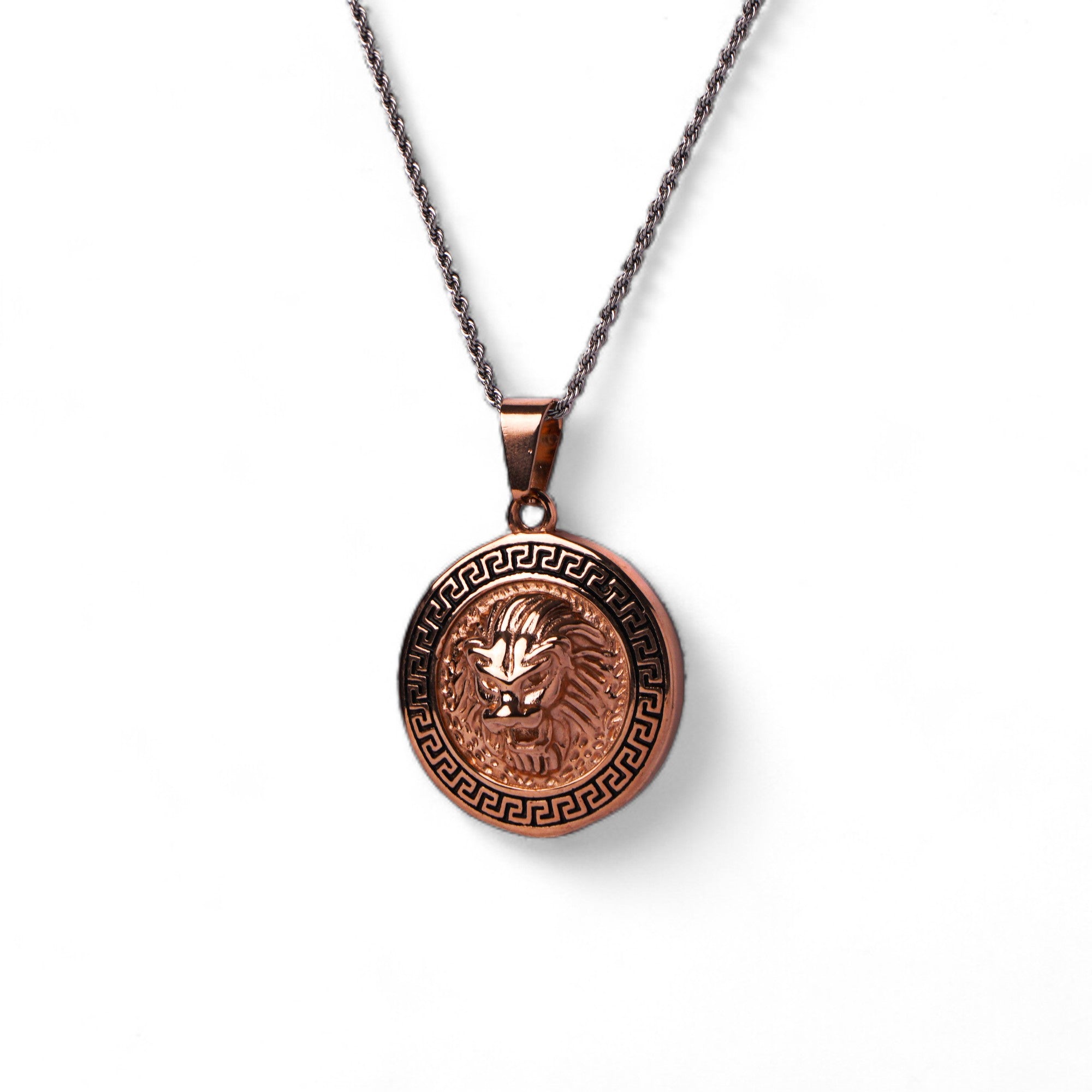 Lion Pendant (Rose Gold)