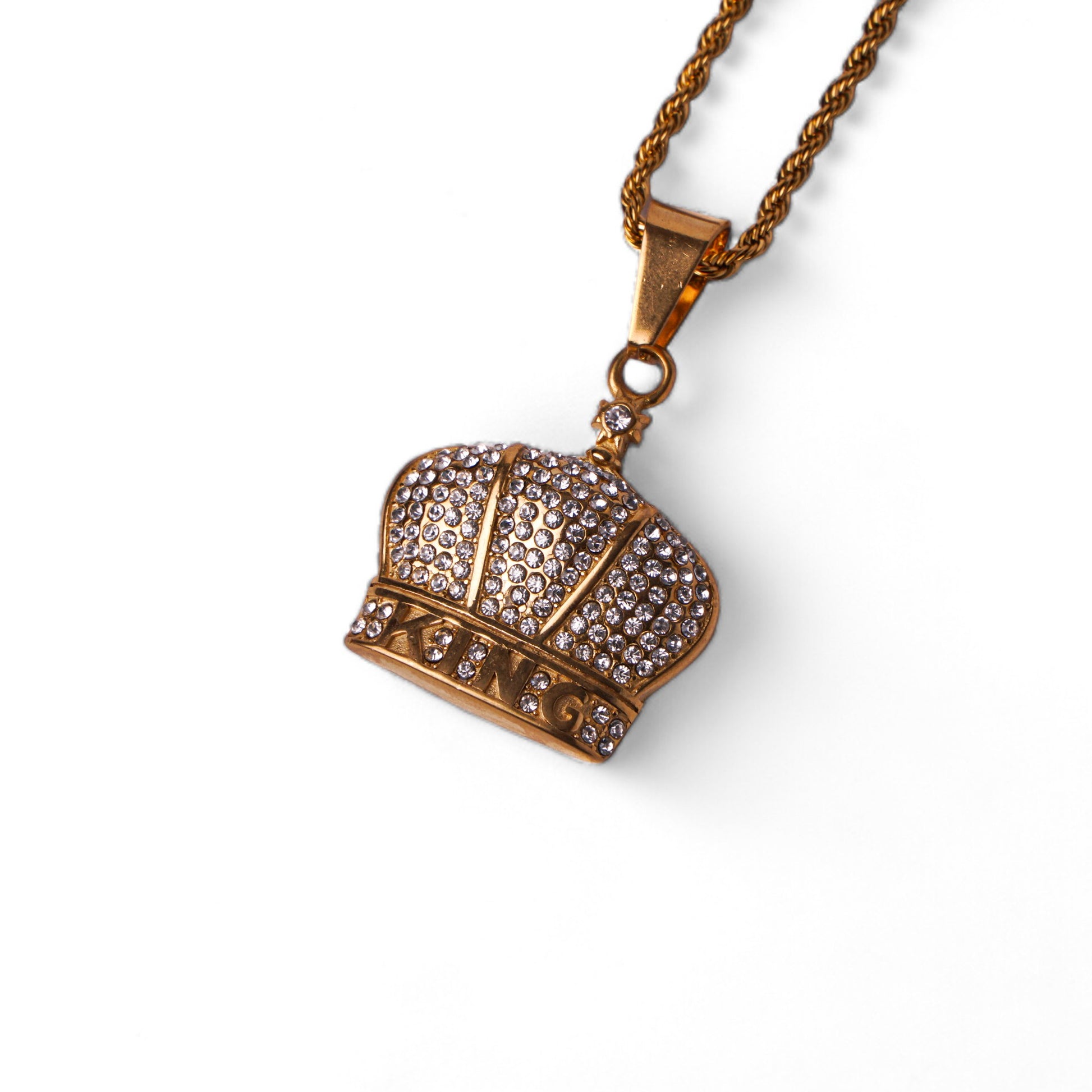 Iced Crown Pendant LVRG