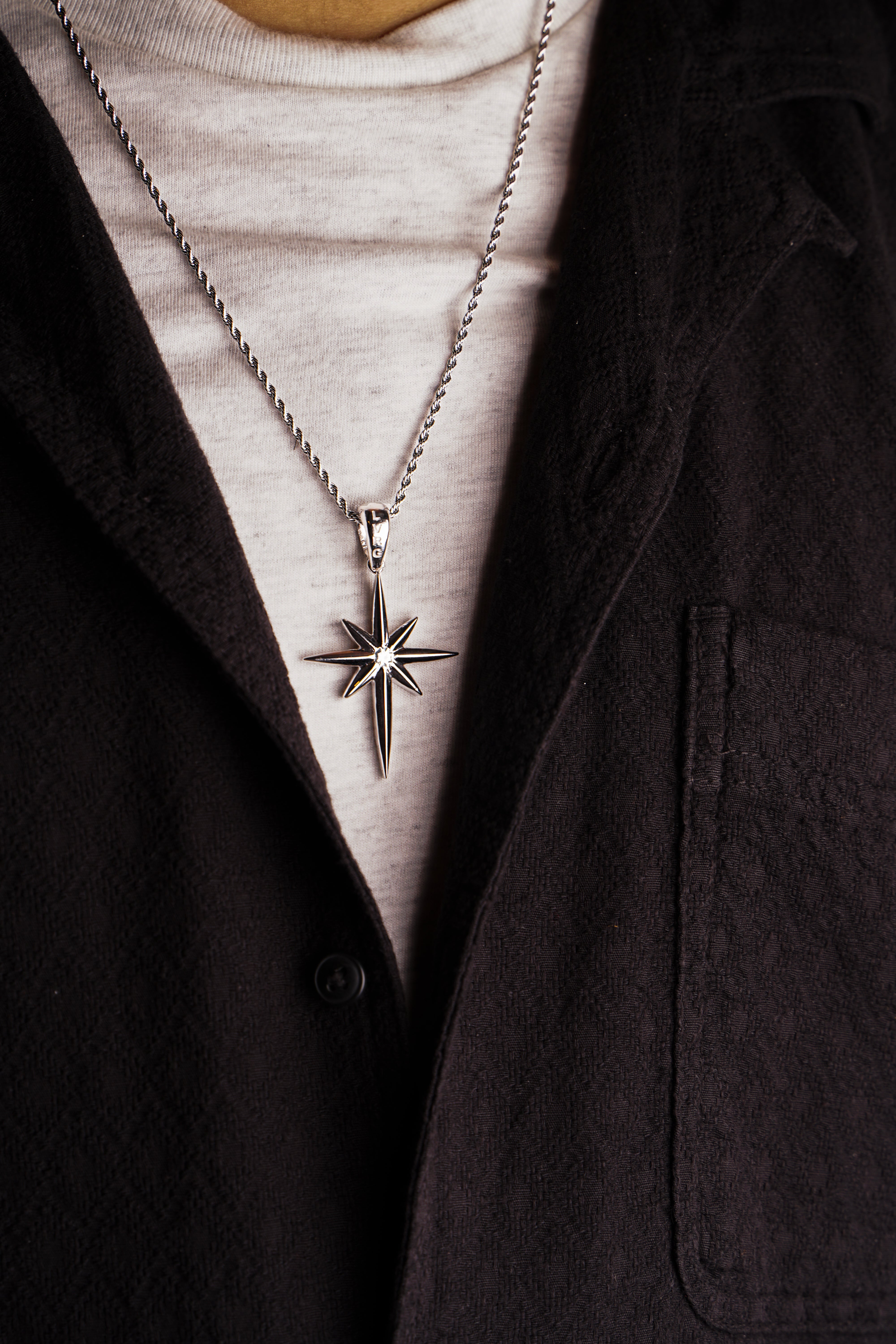 Shooting Star Pendant With GRA Certification