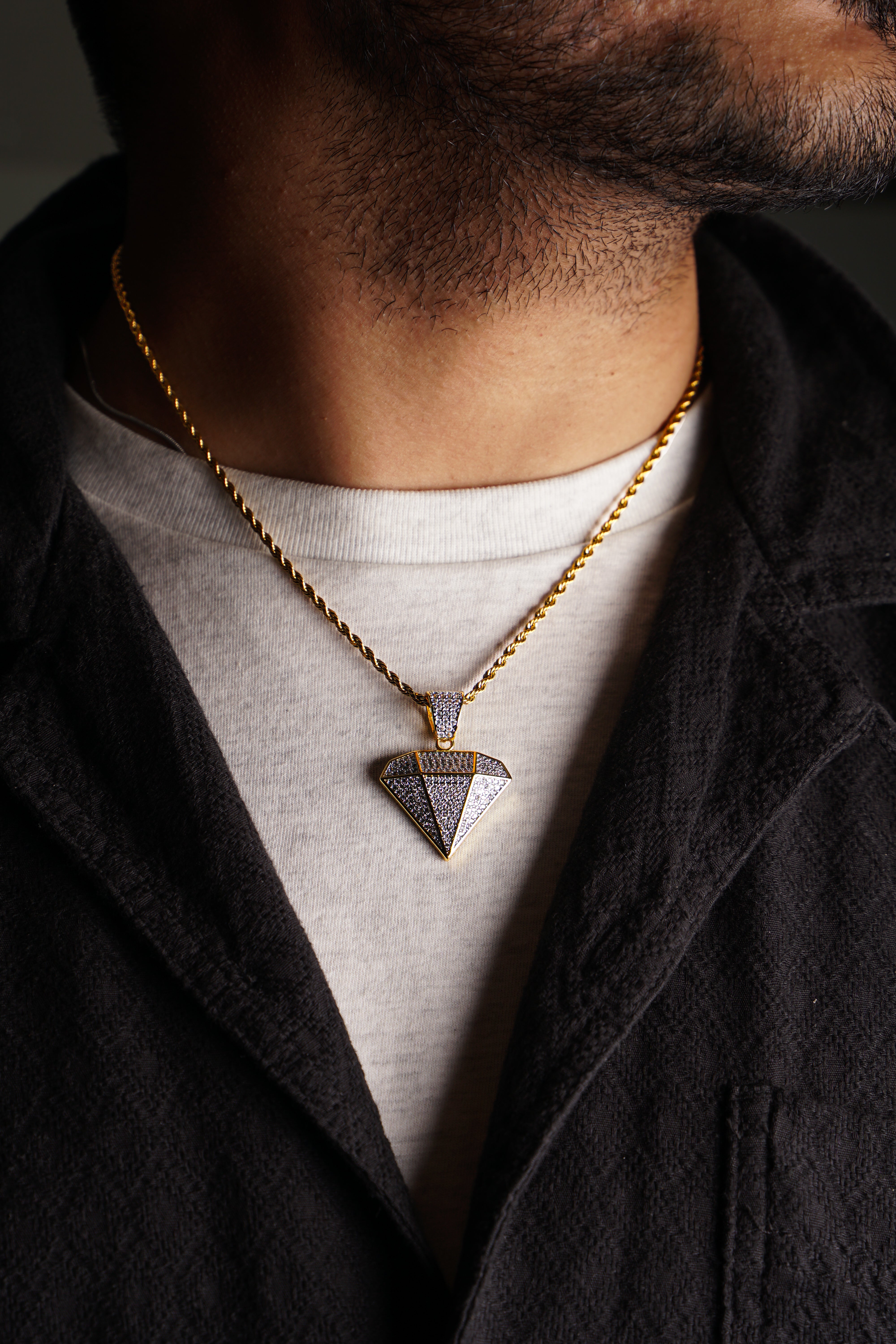 LVRG Diamond Pendant