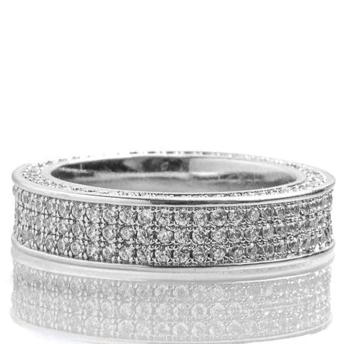 Cubic Frosted ring