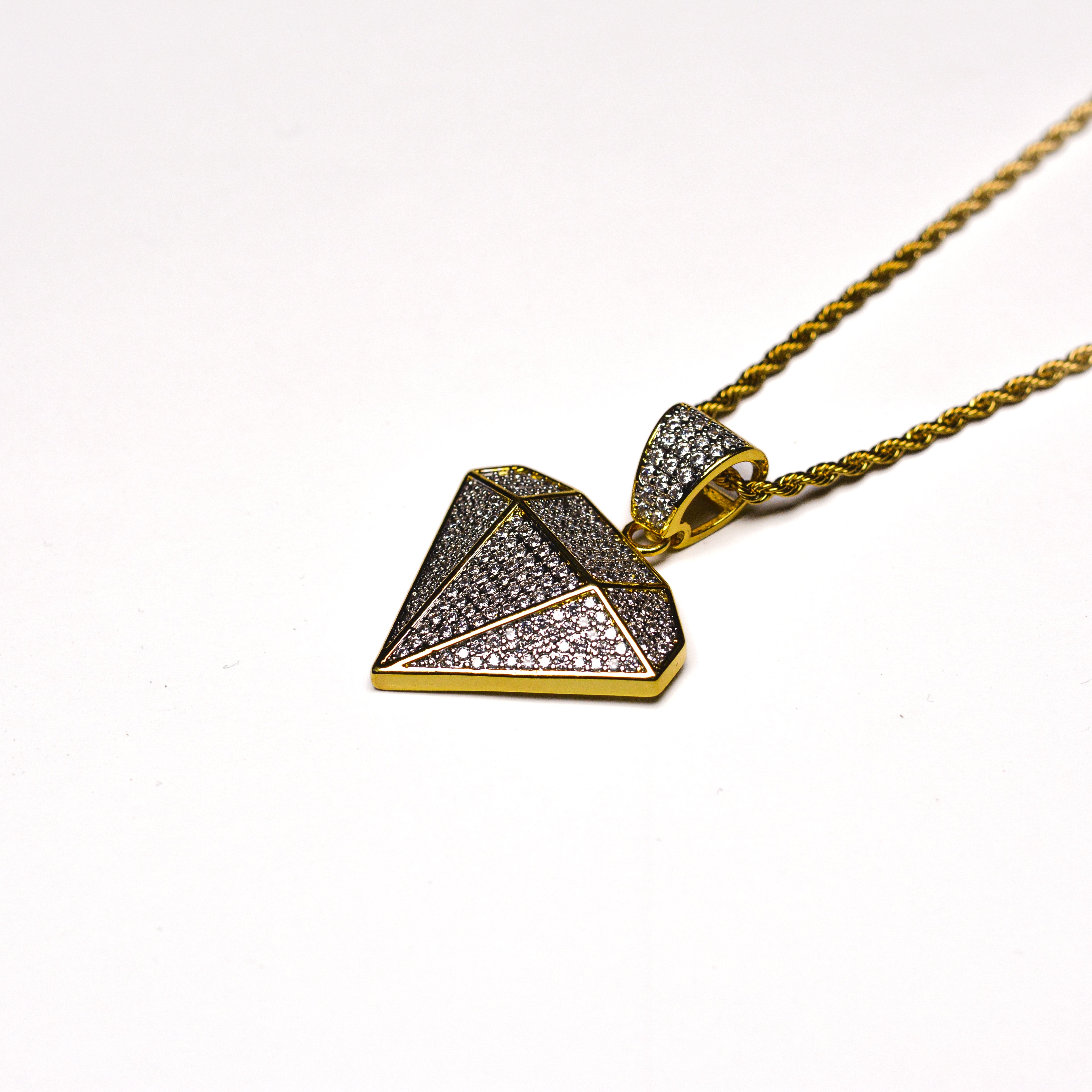 LVRG Diamond Pendant