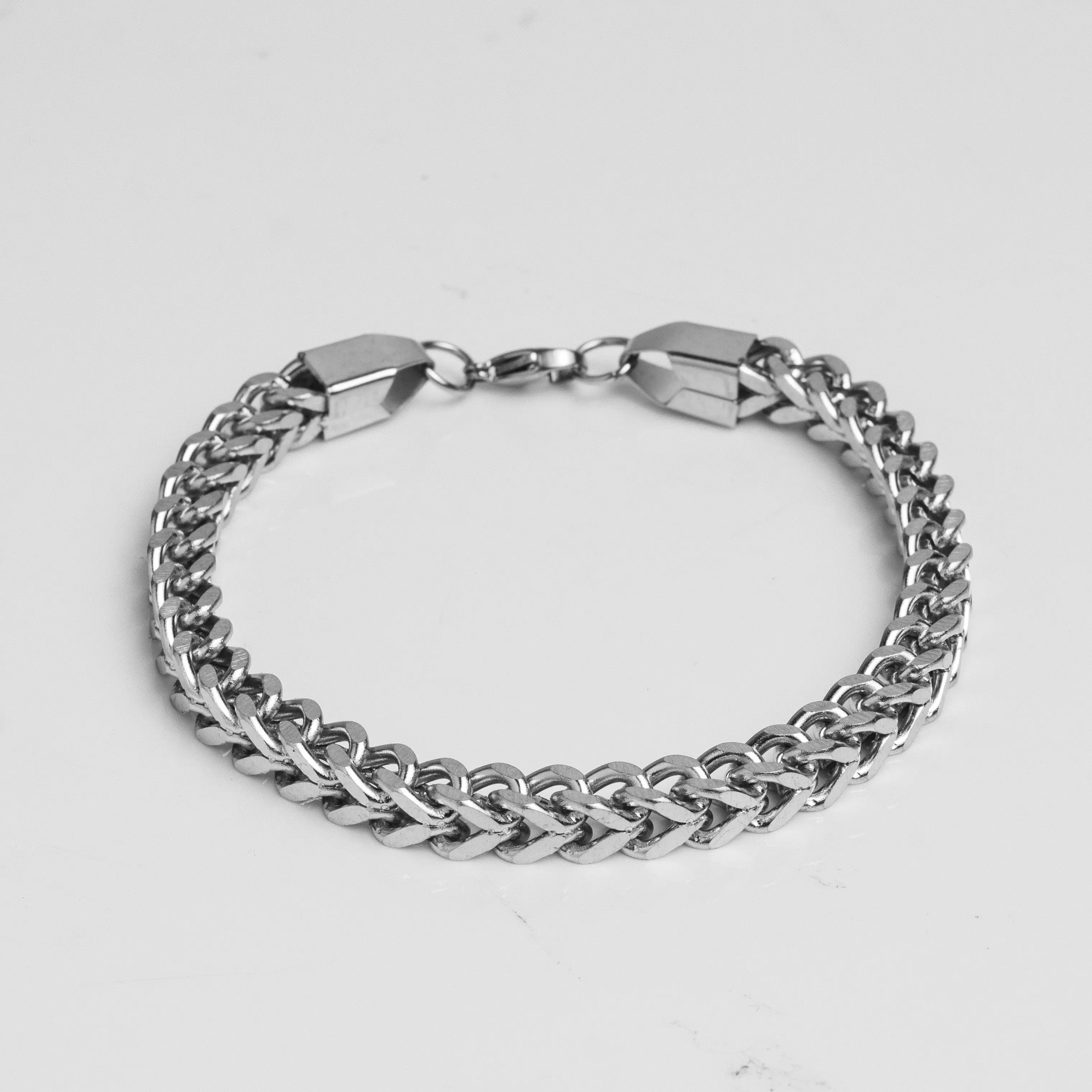 Franco 6mm Bracelet (Silver) LVRG