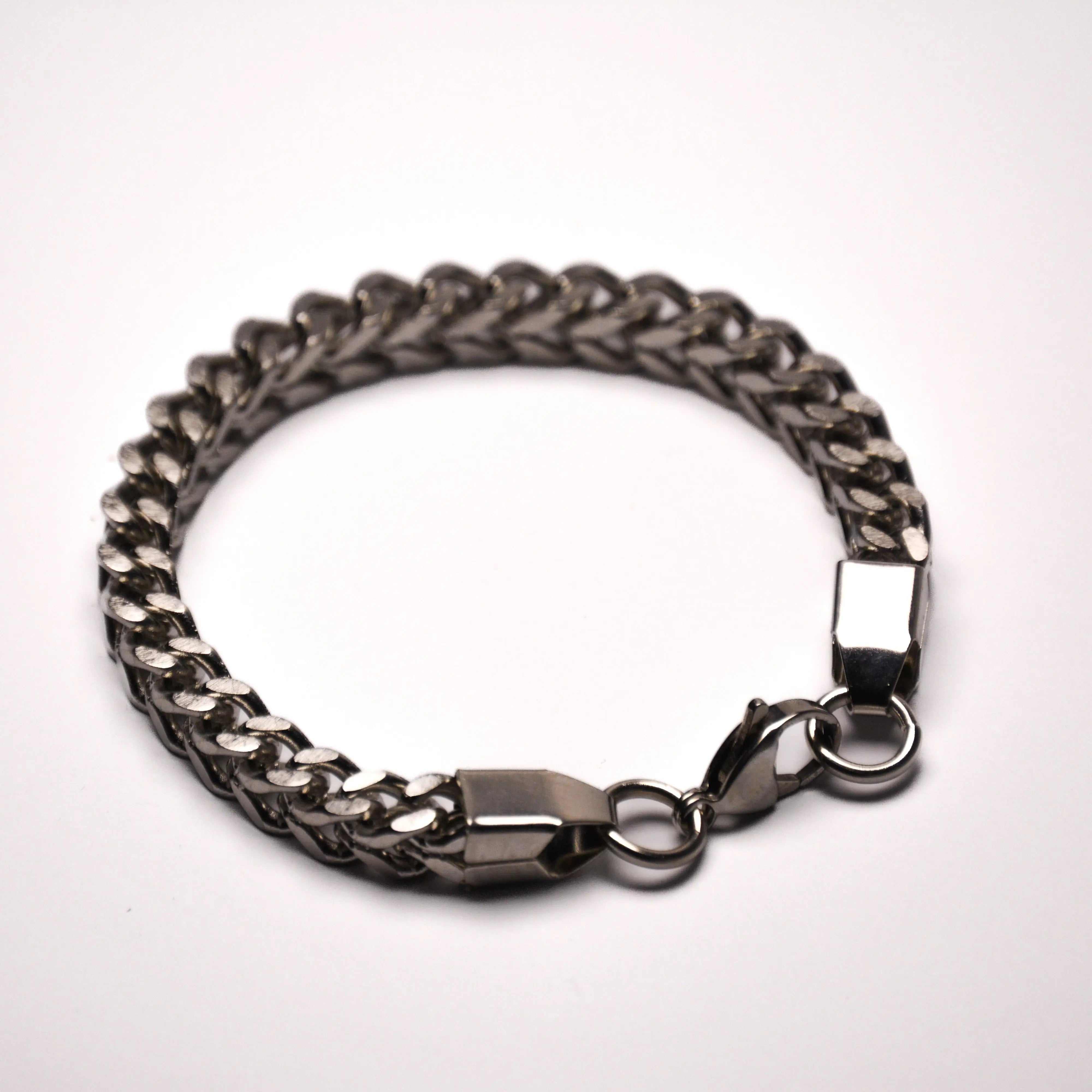 Franco 6mm Bracelet (Silver) LVRG