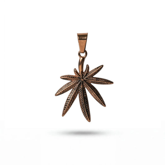 Gold Leaf Pendant