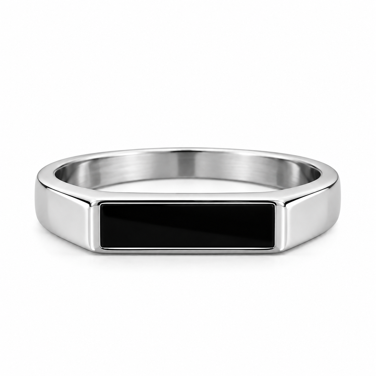 Onyx signet ring