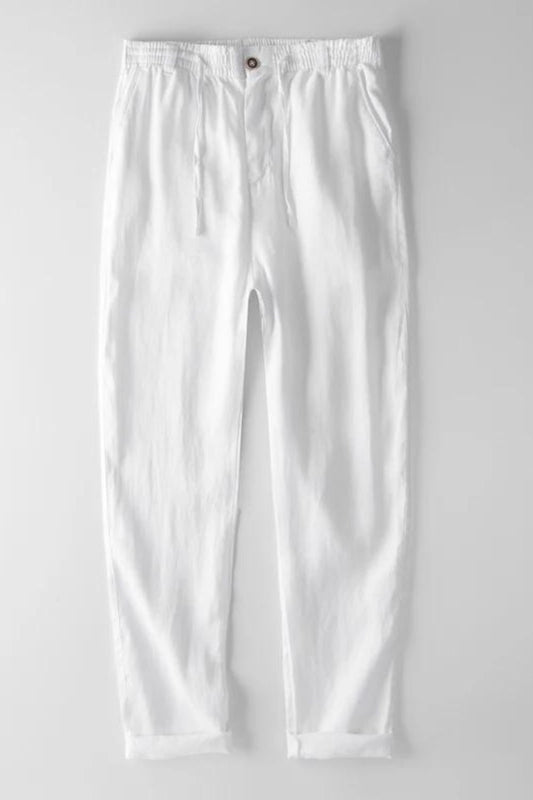 Men's 100% Linen Pants