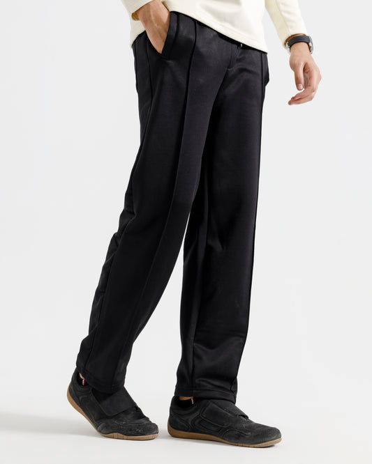 Straight Pleated Pants