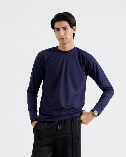 Full Sleeve T Shirt (Navy)