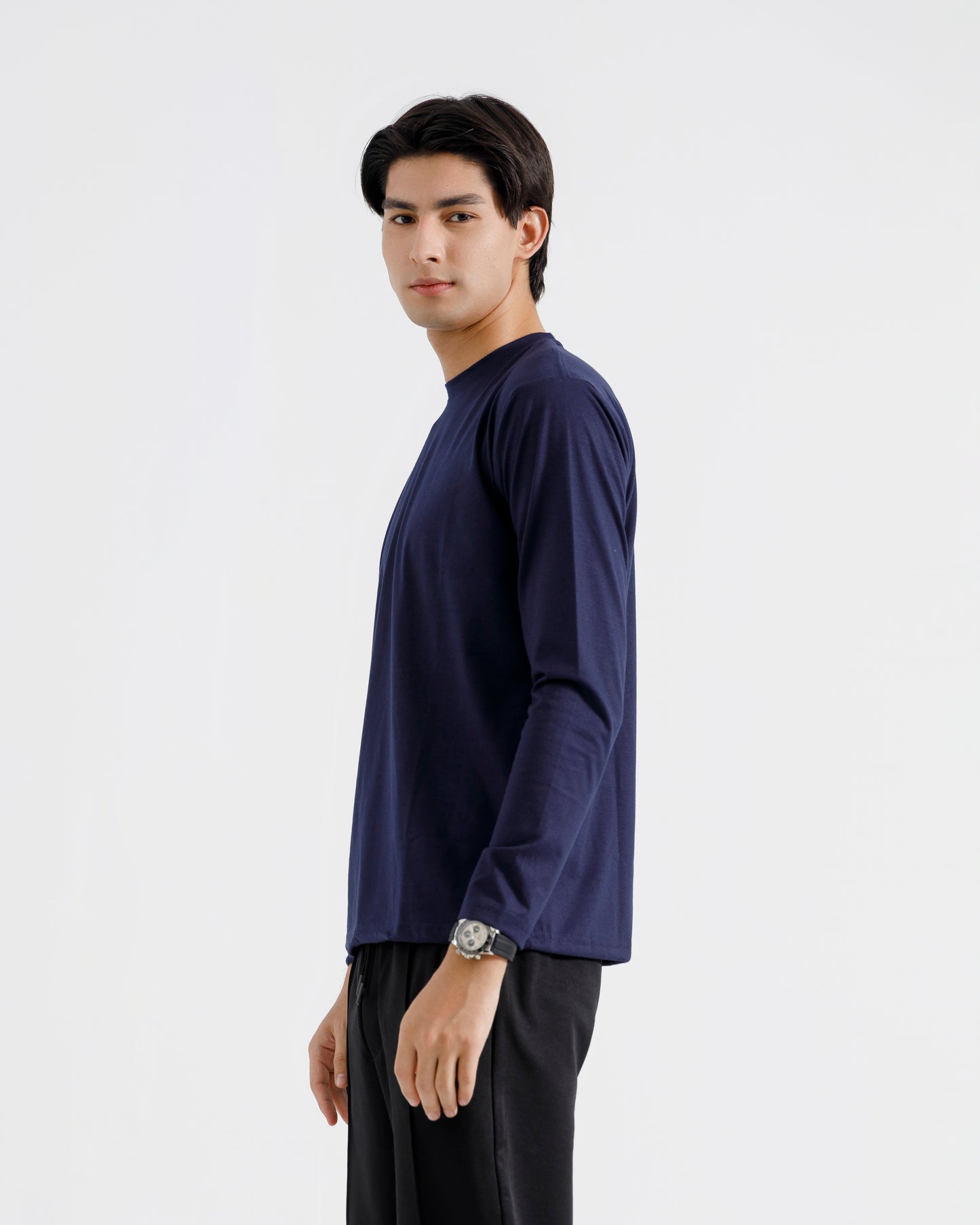 Full Sleeve T Shirt (Navy)