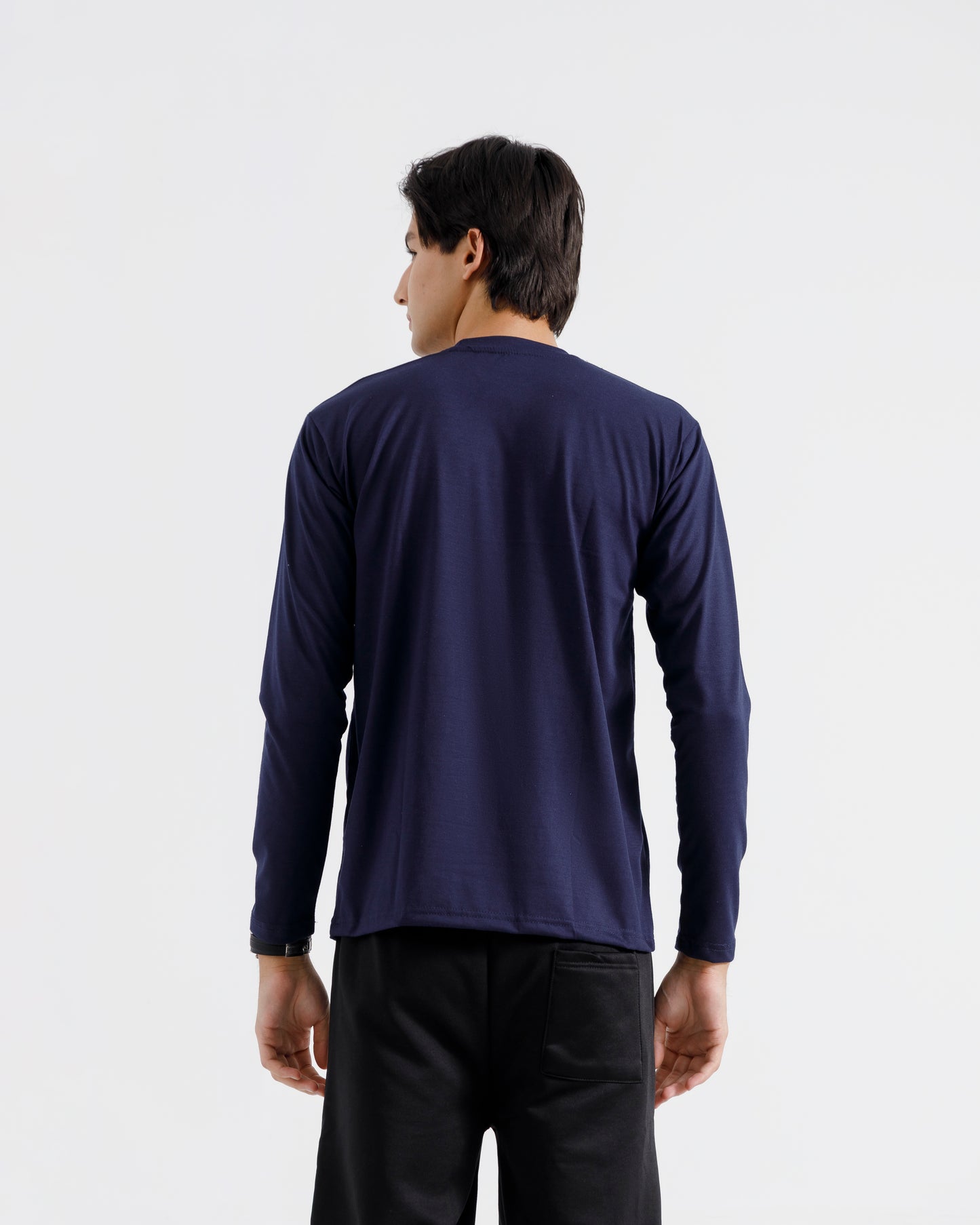 Full Sleeve T Shirt (Navy)