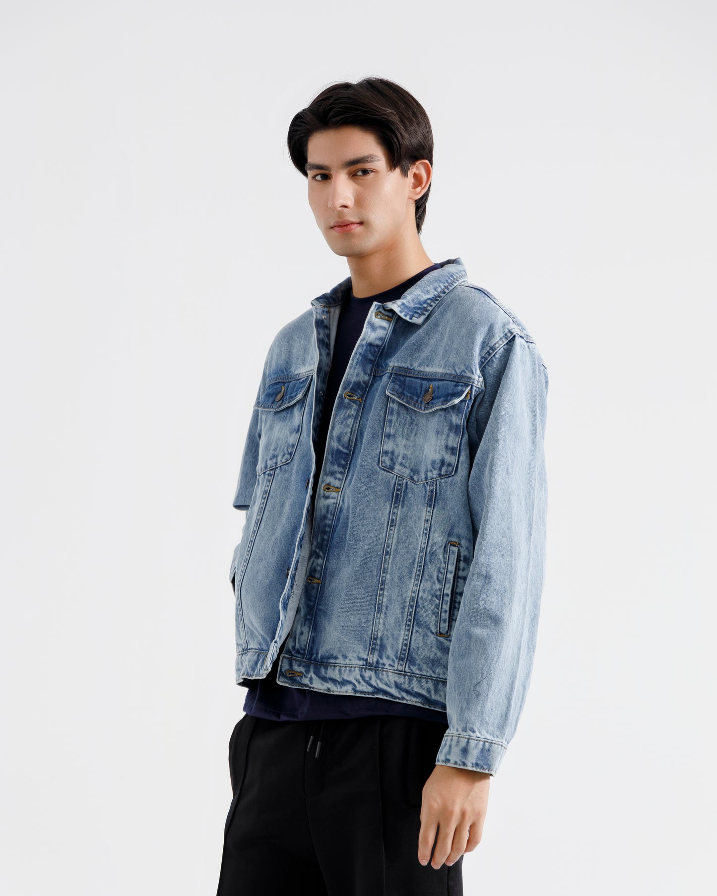 Basic Jacket - Denim Blue