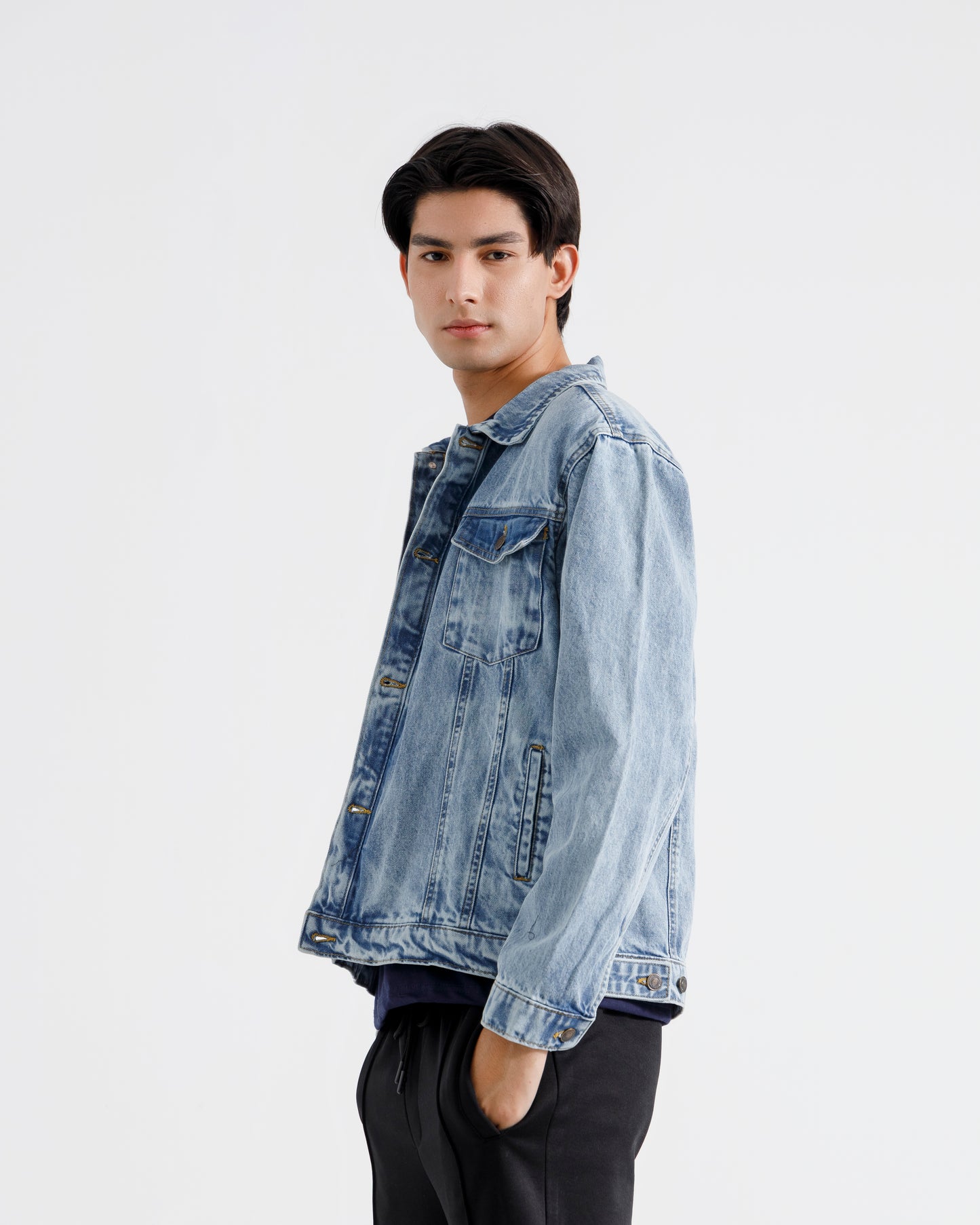 Basic Jacket - Denim Blue