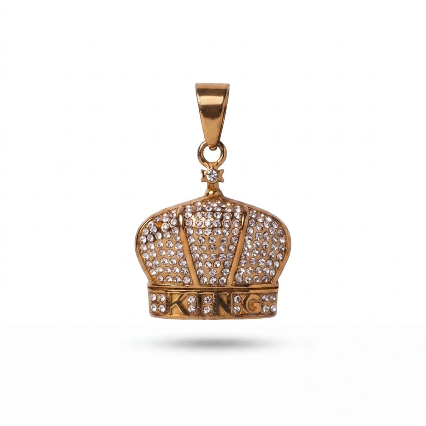 Iced Crown Pendant