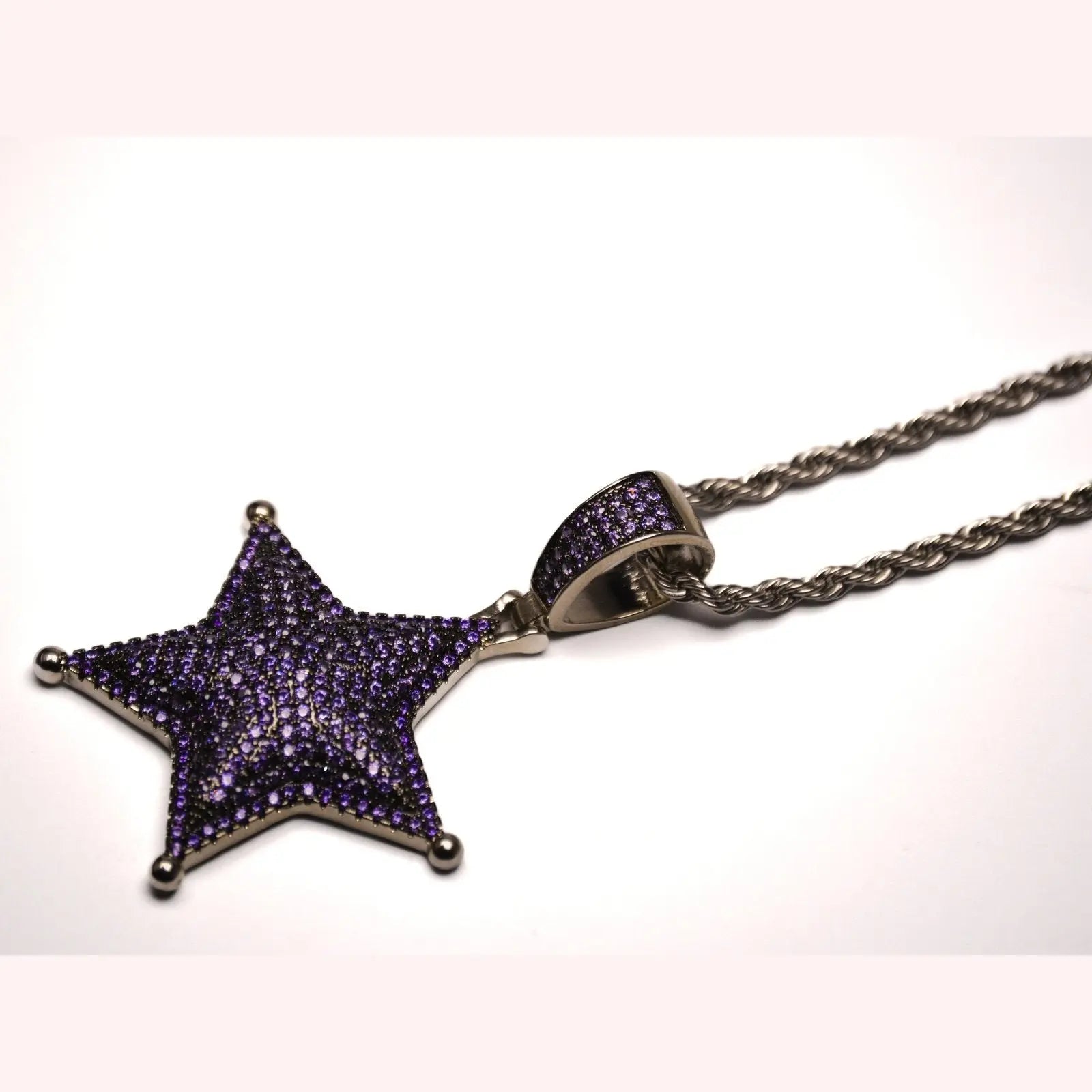 Iced Out Star Pendant LVRG