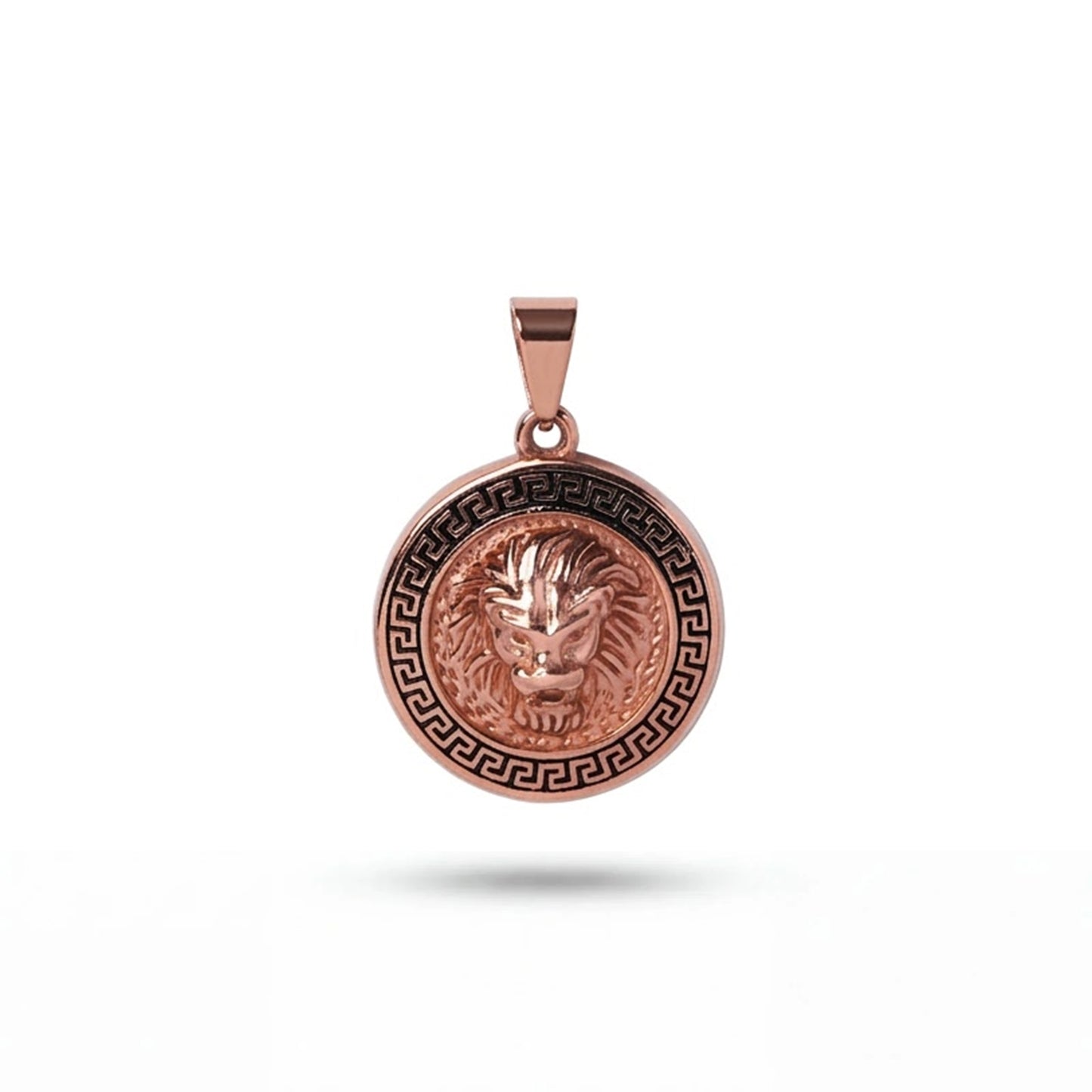 Lion Pendant (Rose Gold)