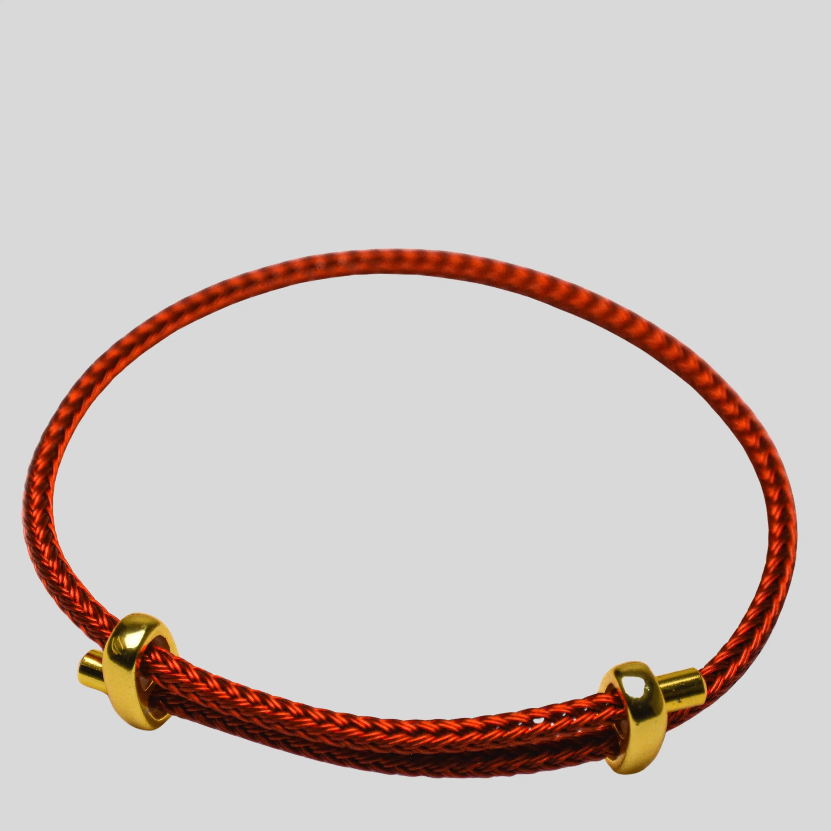 Luxe Cord Bracelet (Red) LVRG