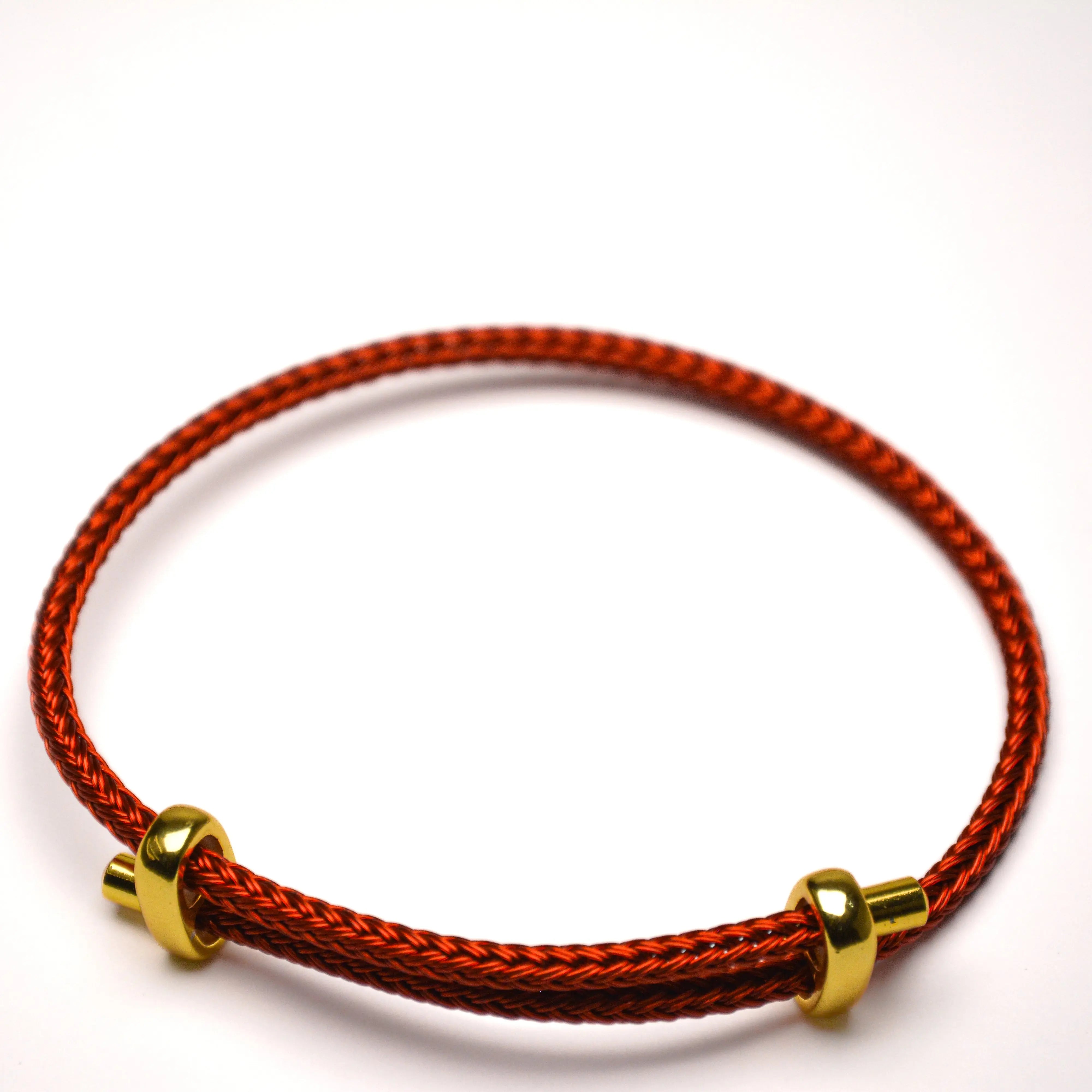 Luxe Cord Bracelet (Red) LVRG