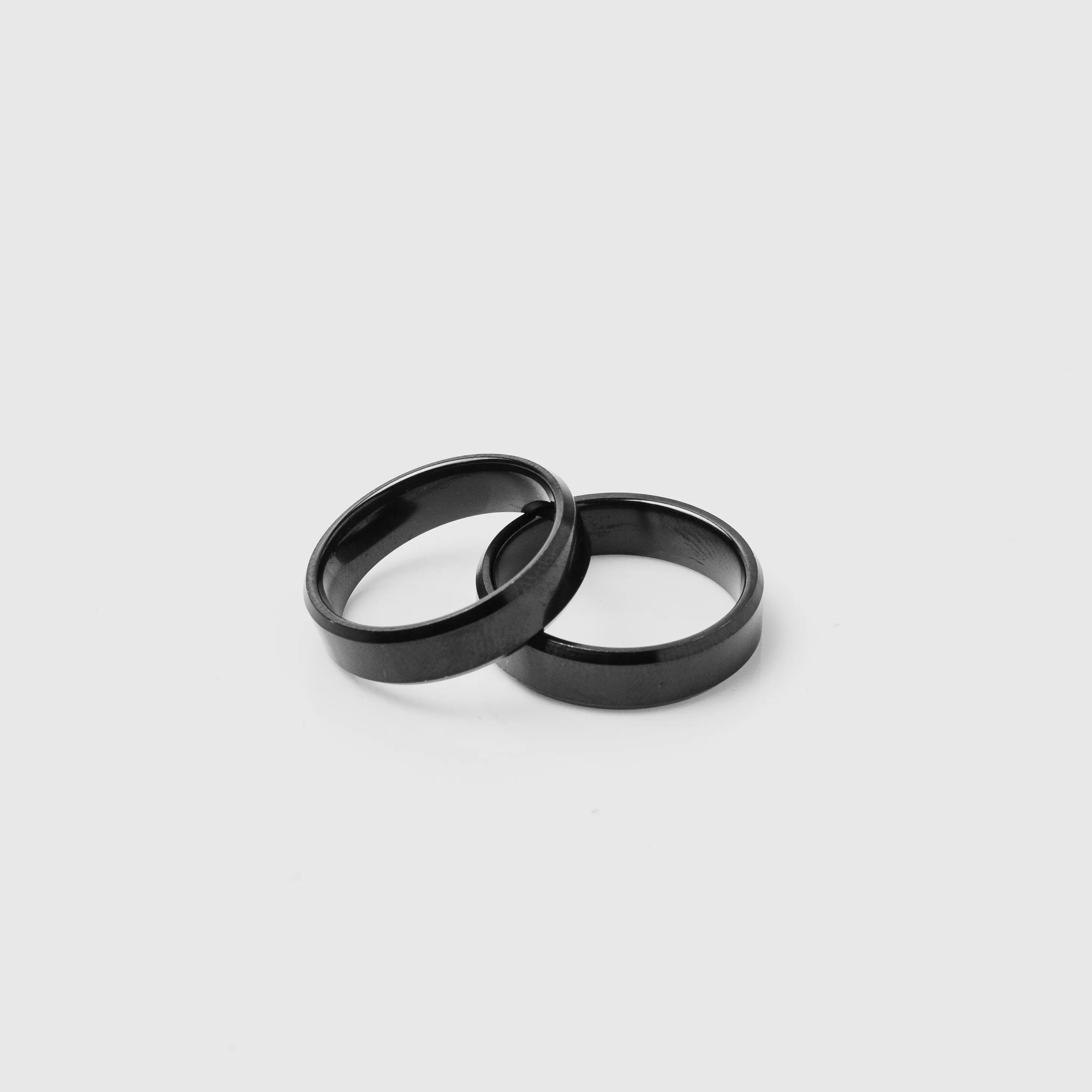 Matte Stroked Black Ring LVRG