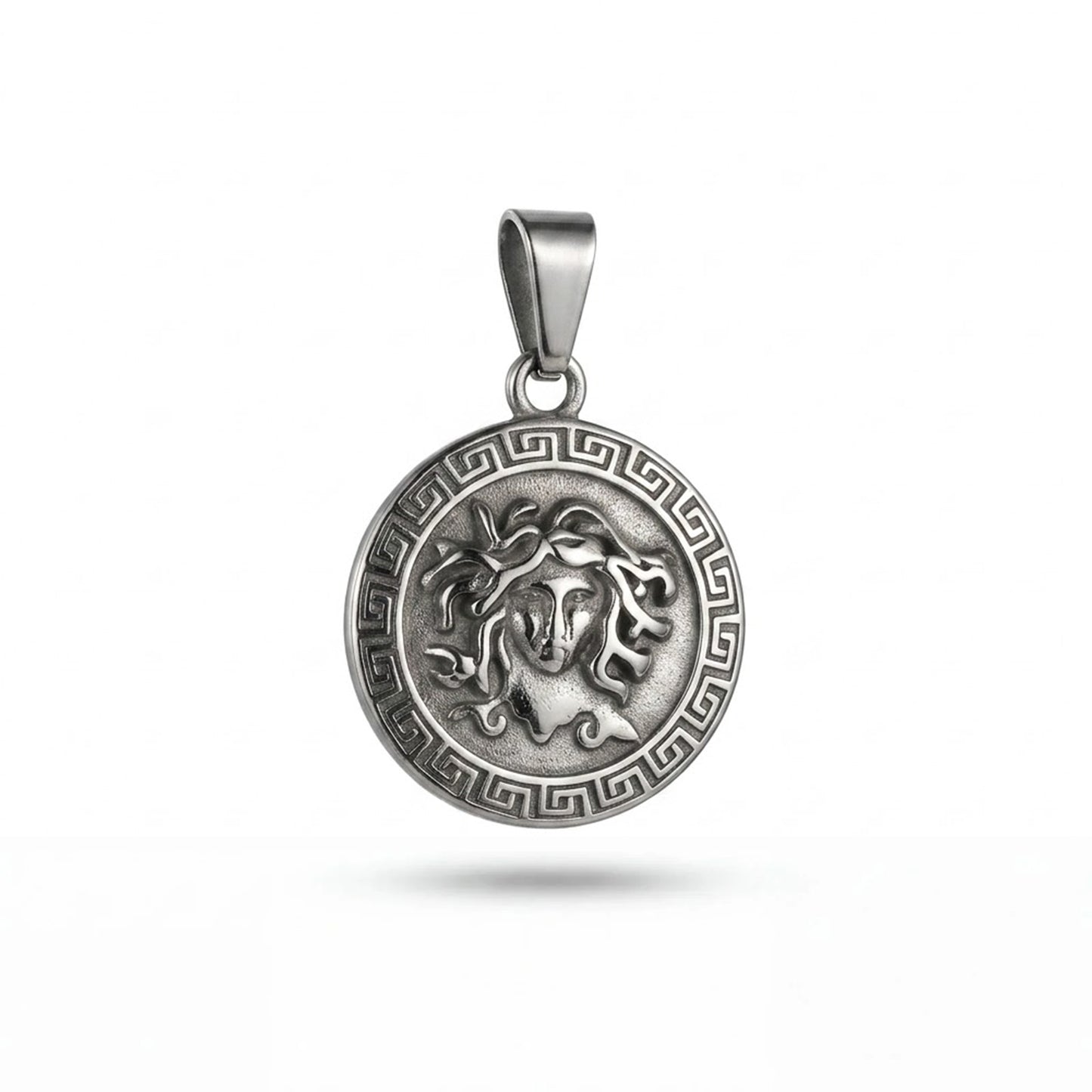 Medusa Pendant (slvr/gold)