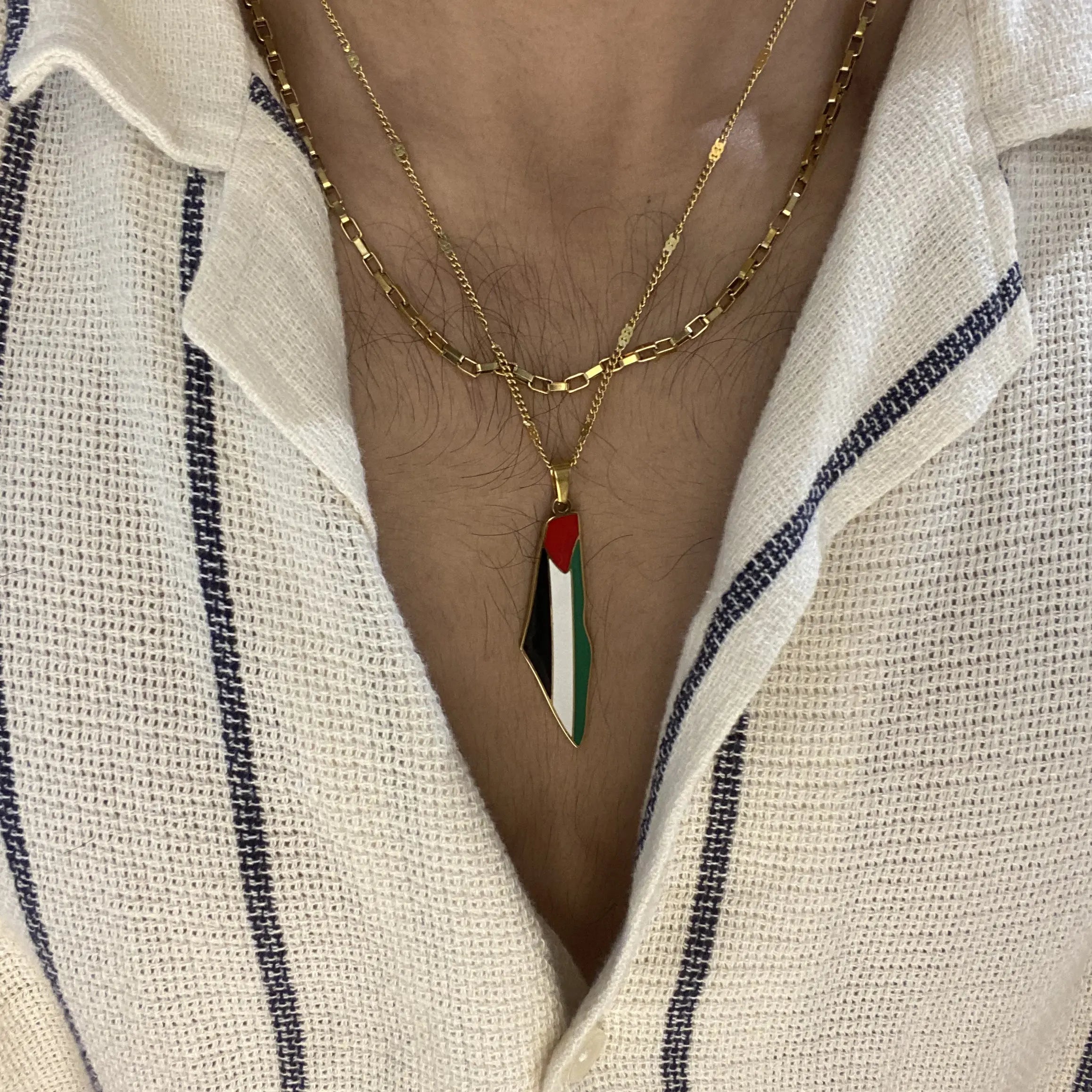 Palestine Pendant LVRG