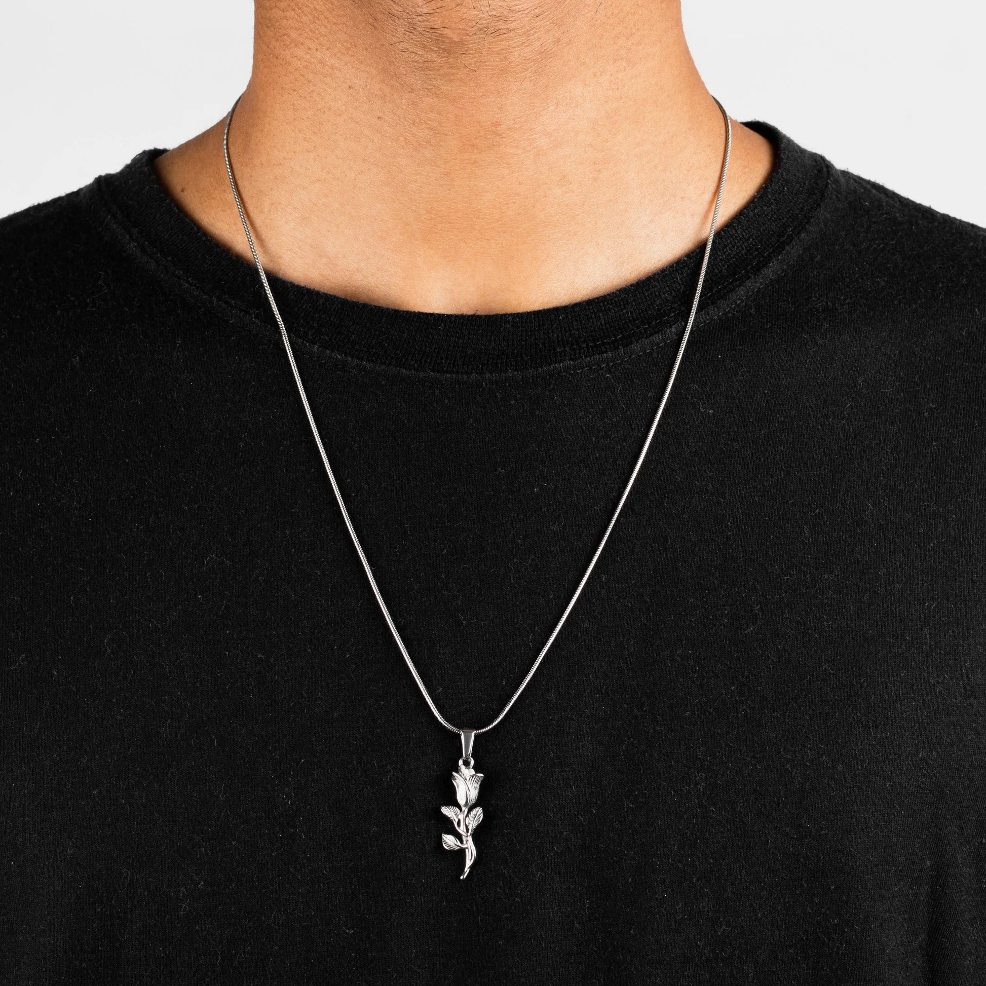 Rose Pendant (Silver) LVRG x INV