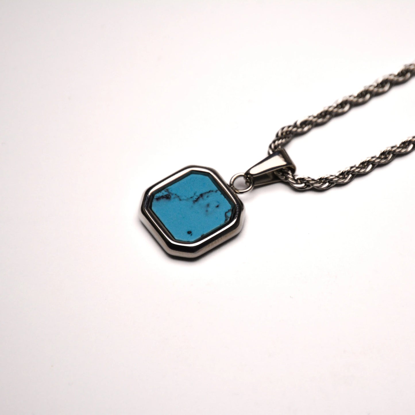 Turquoise Onyx pendant LVRG
