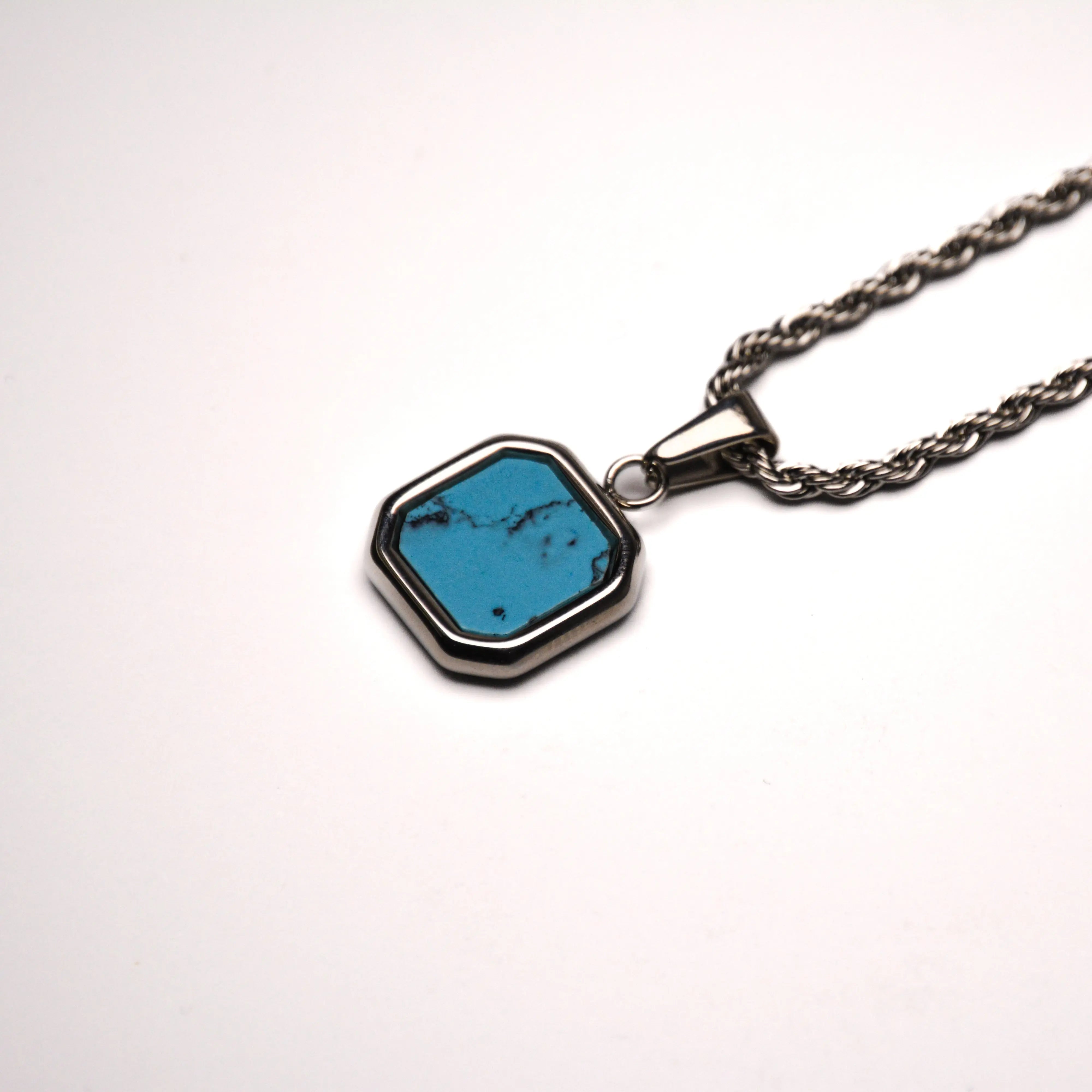 Turquoise Onyx pendant LVRG