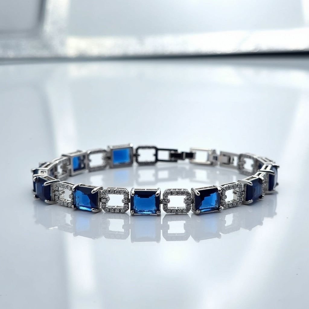 Sapphire Frost Bracelet