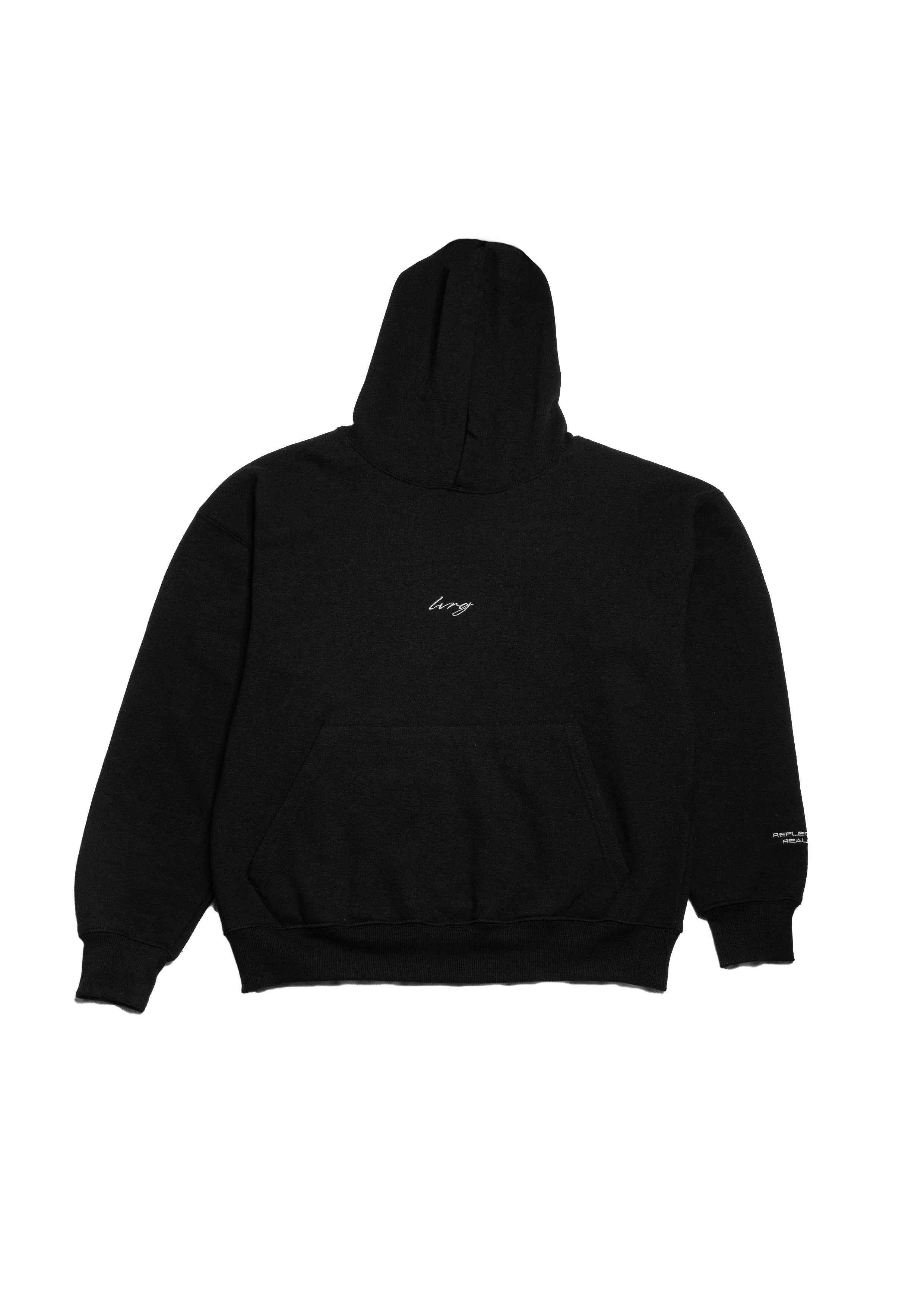 REFLECTIVE REALITY OVERSIZED HOODIE