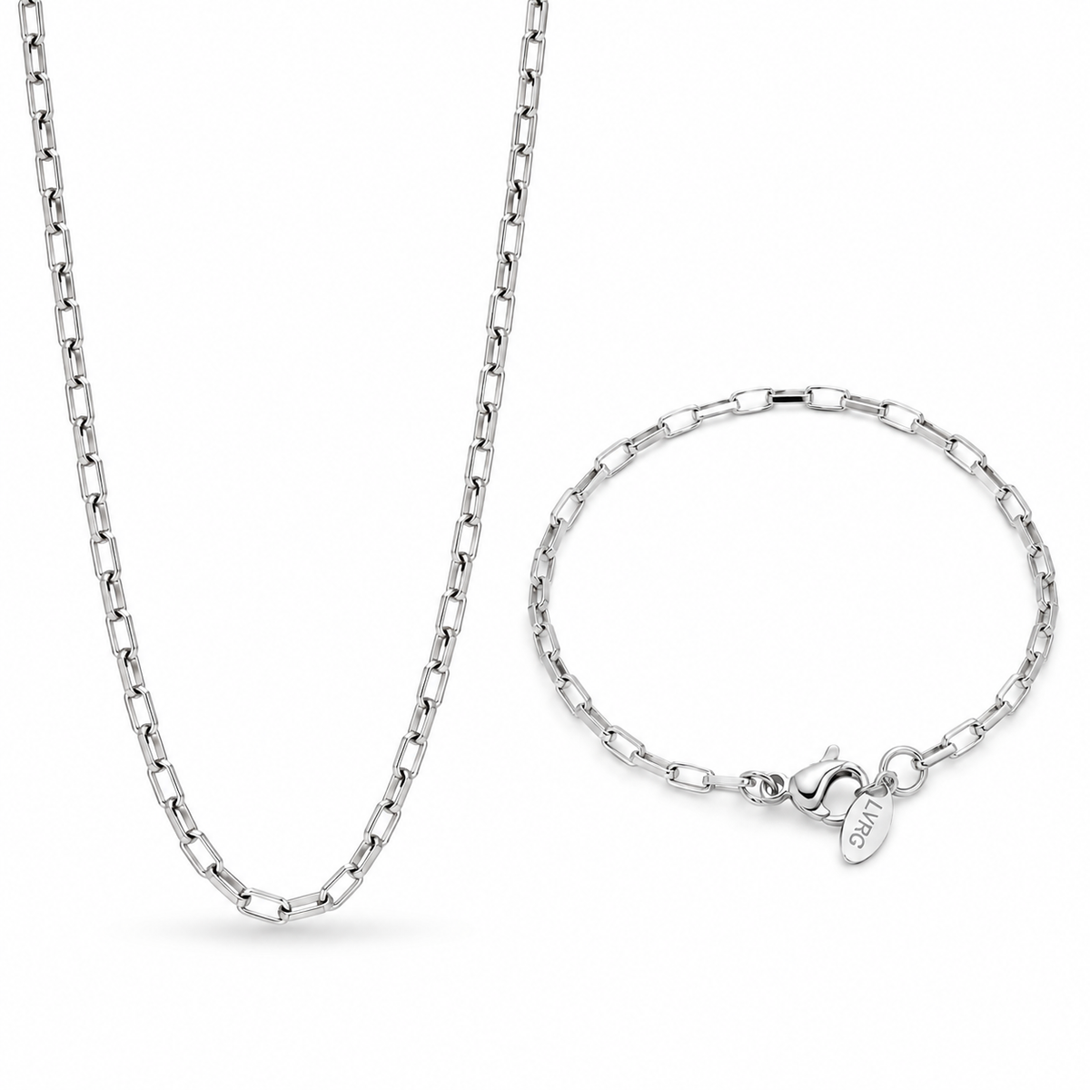 Micro Royce Set — 1mm chain and bracelet