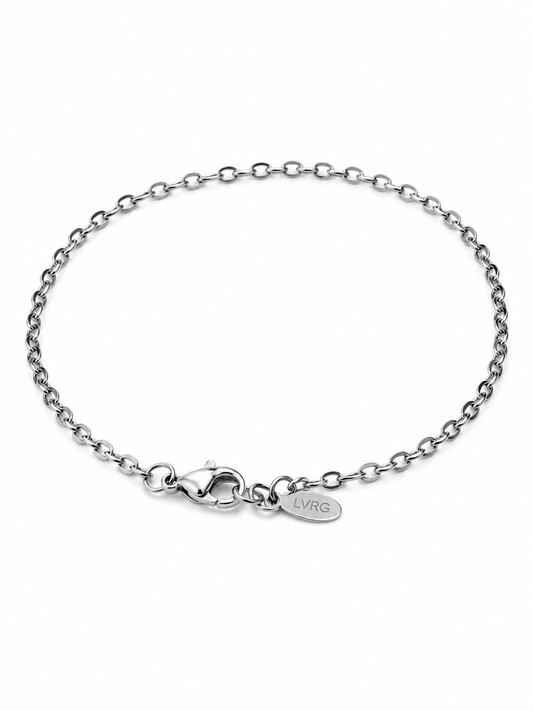 Curbed Micro Bracelet (slvr/gold)