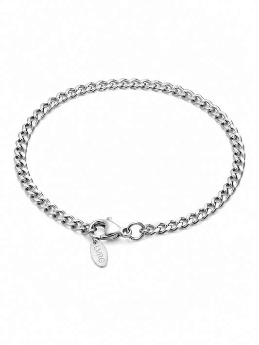 Micro Flat Curb Bracelet
