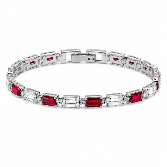 monarch bracelet (blue/red)