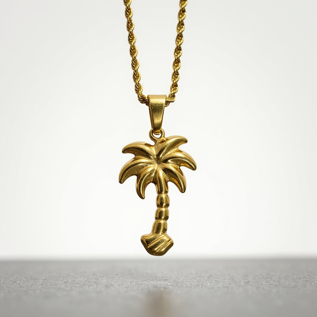 Oasis Palm Pendant