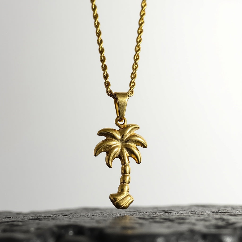 Oasis Palm Pendant
