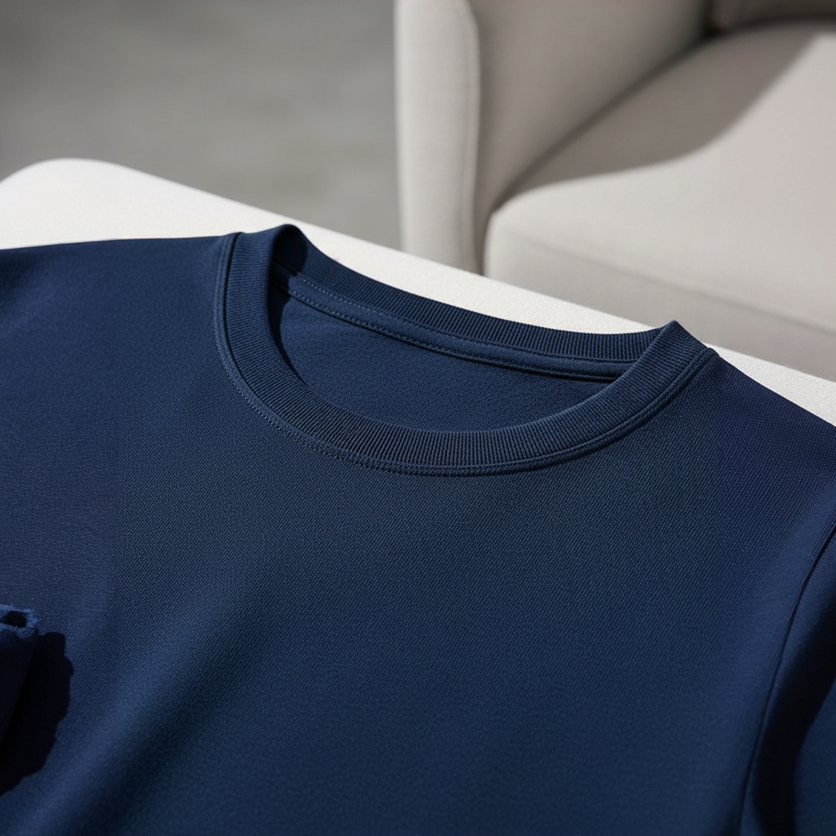 Full Sleeve T Shirt (Navy)