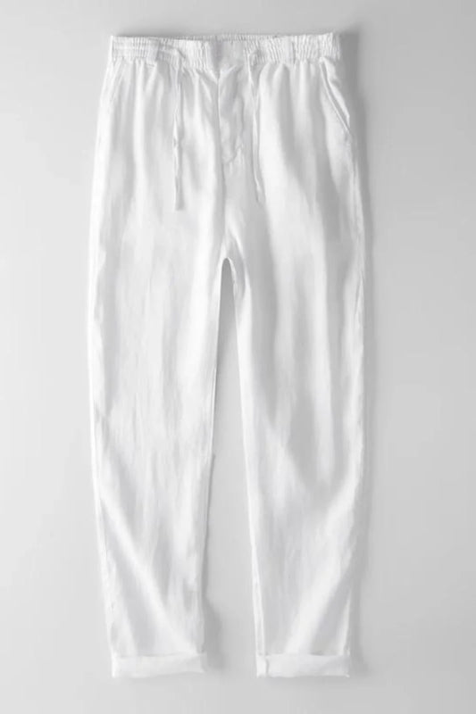 Men's 100% Linen Pants