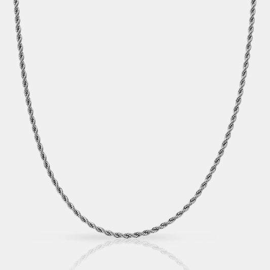 Rope Chain 22" (Silver)